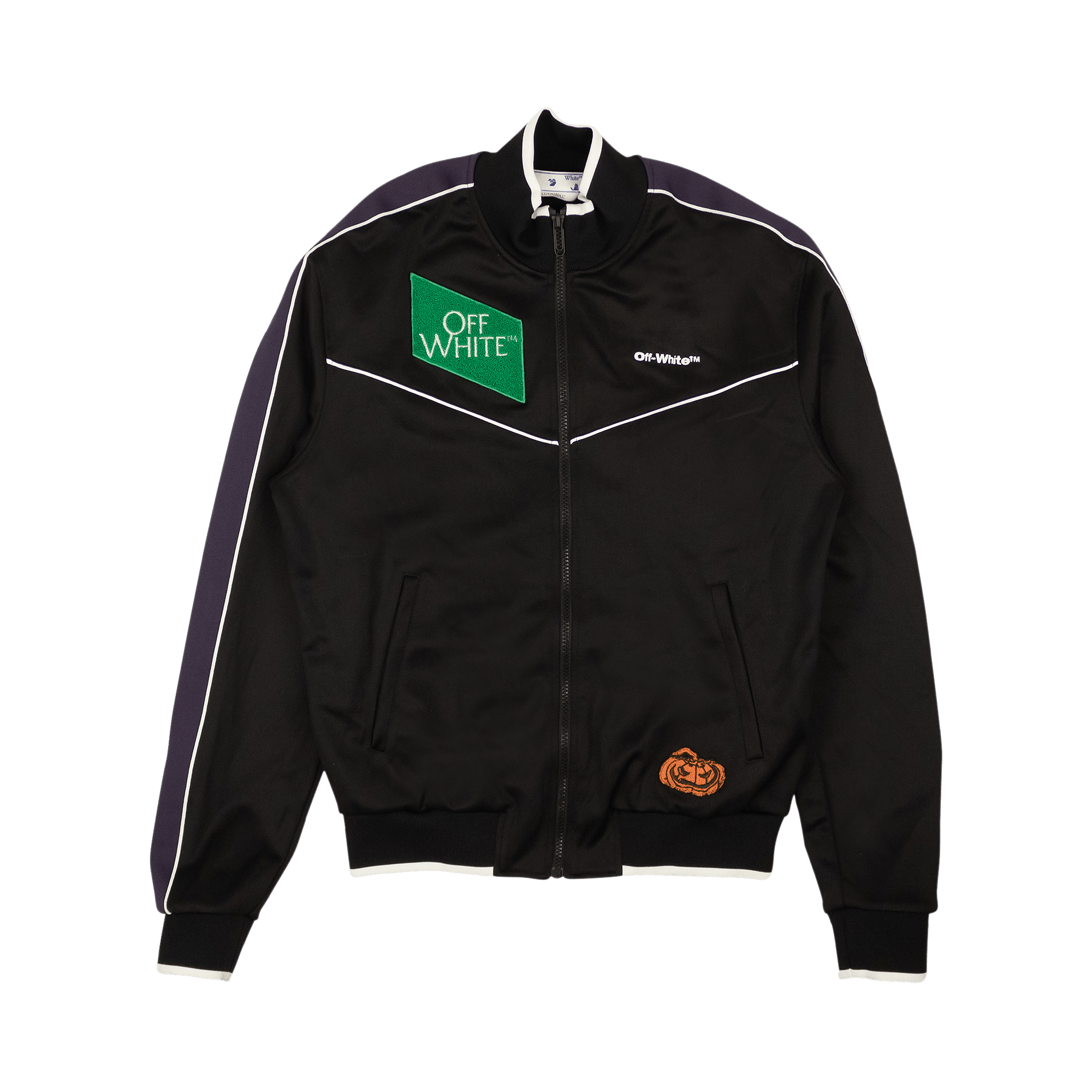 Off-White Multilogo Slim Tracktop 'Black/White'