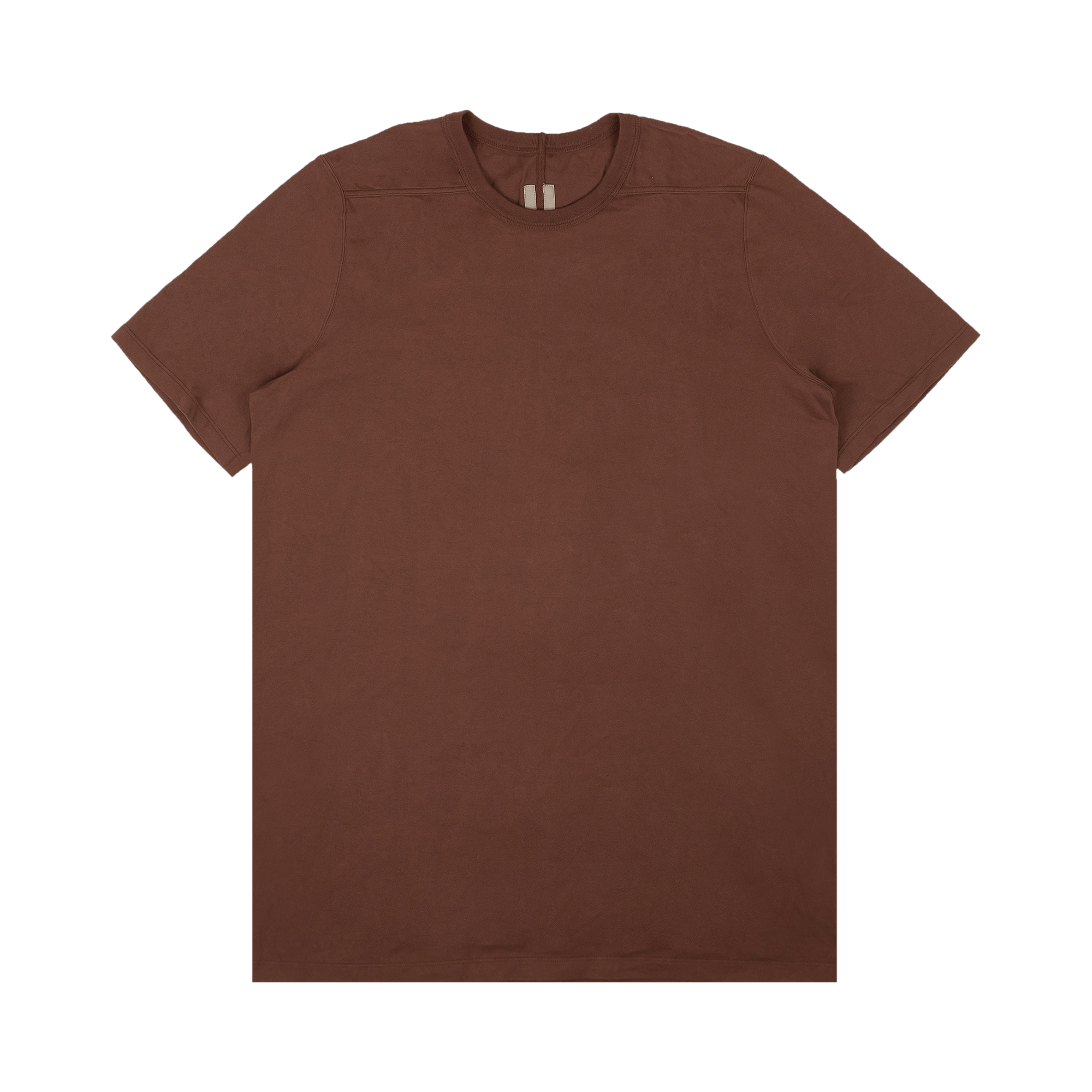 Rick Owens Level Short-Sleeve T-Shirt 'Throat Brown'