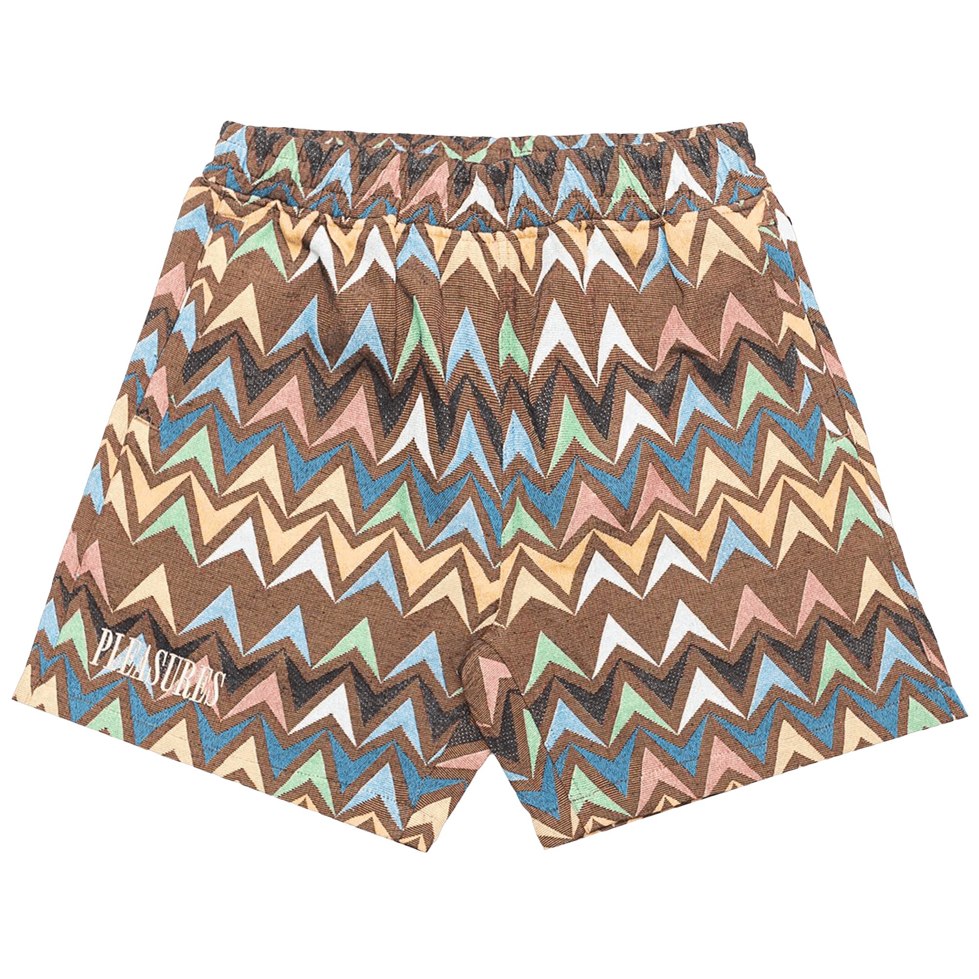 Pleasures Basket Woven Shorts 'Brown'