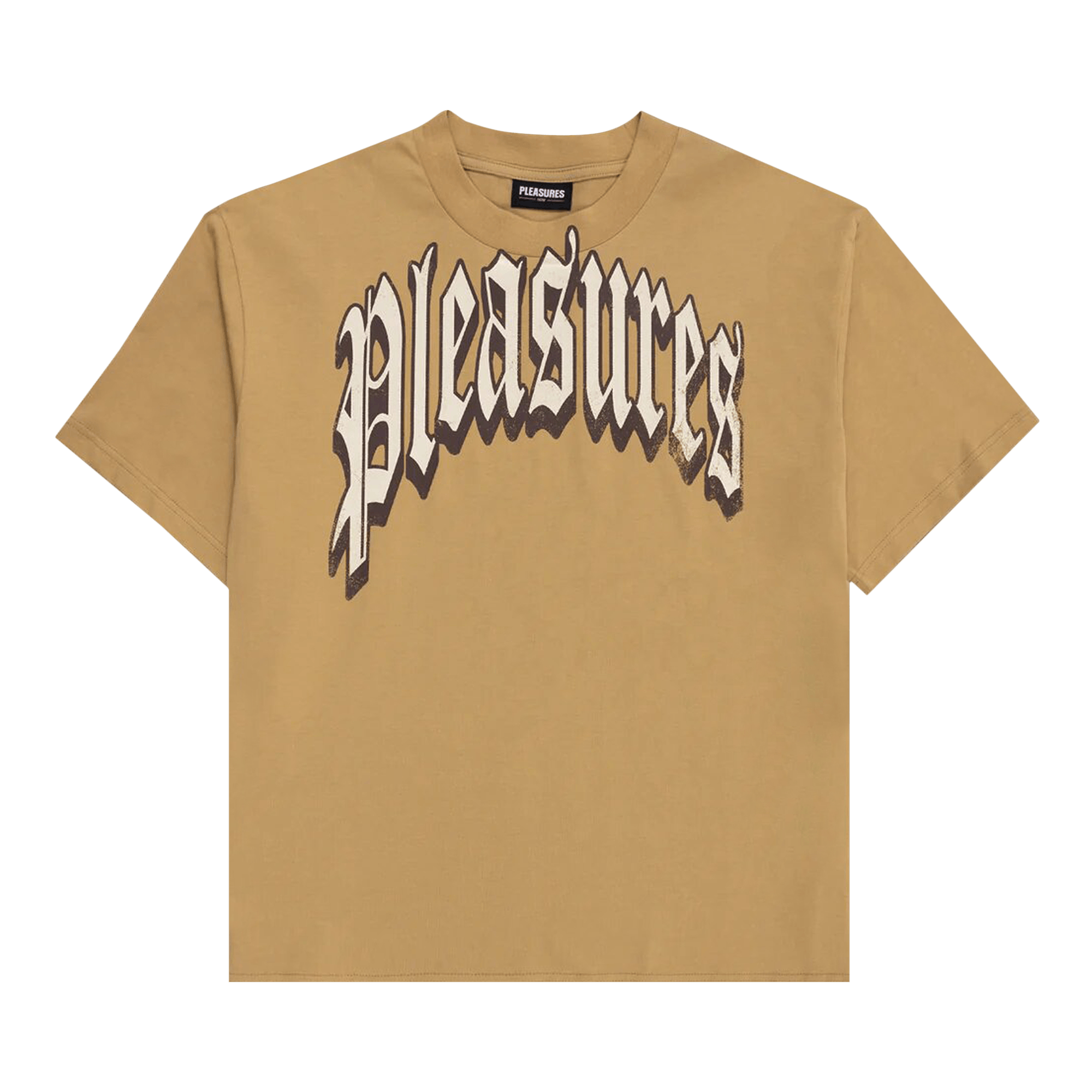 Pleasures Twitch Heavyweight T-Shirt 'Khaki'