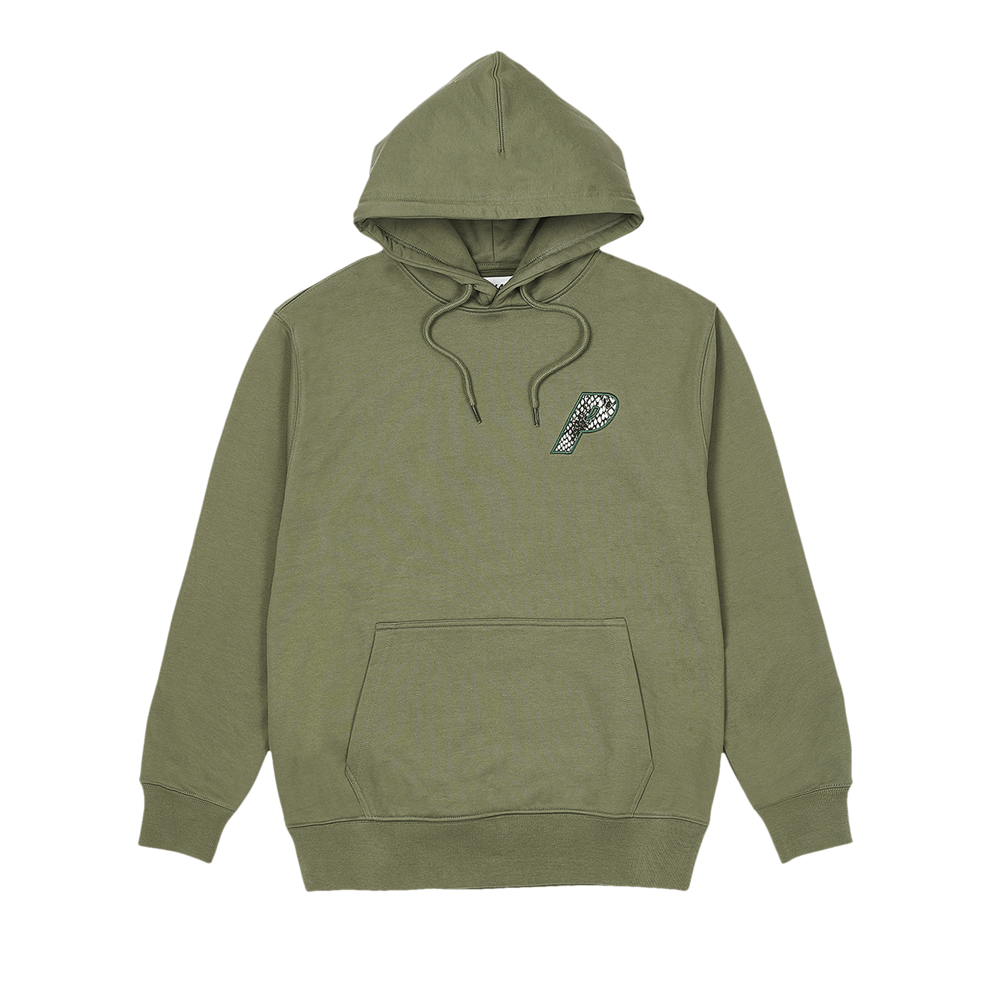 Palace P-3 Snake Appliqué Hood 'Olive'
