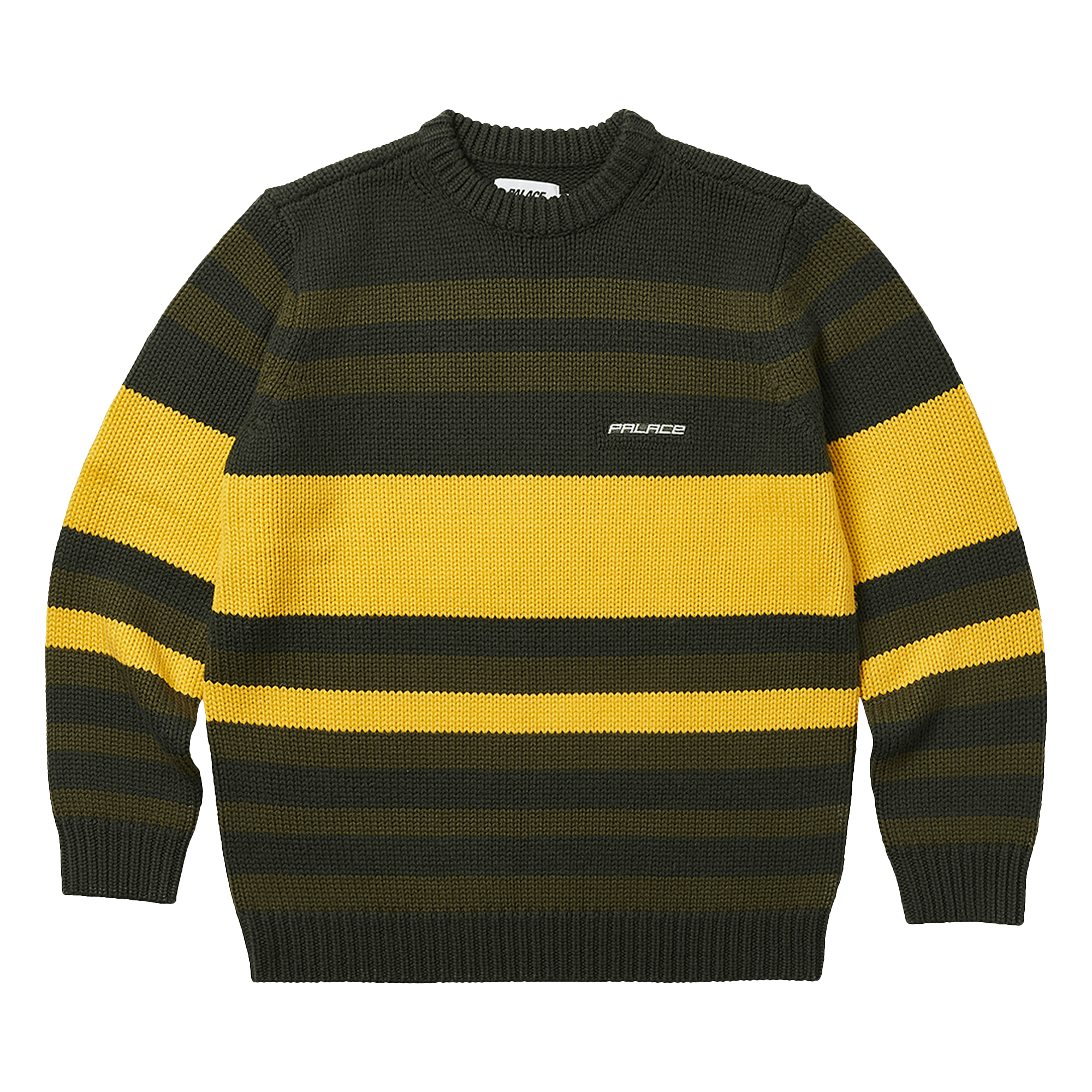 Palace Heavy Stripe Knit 'Green'