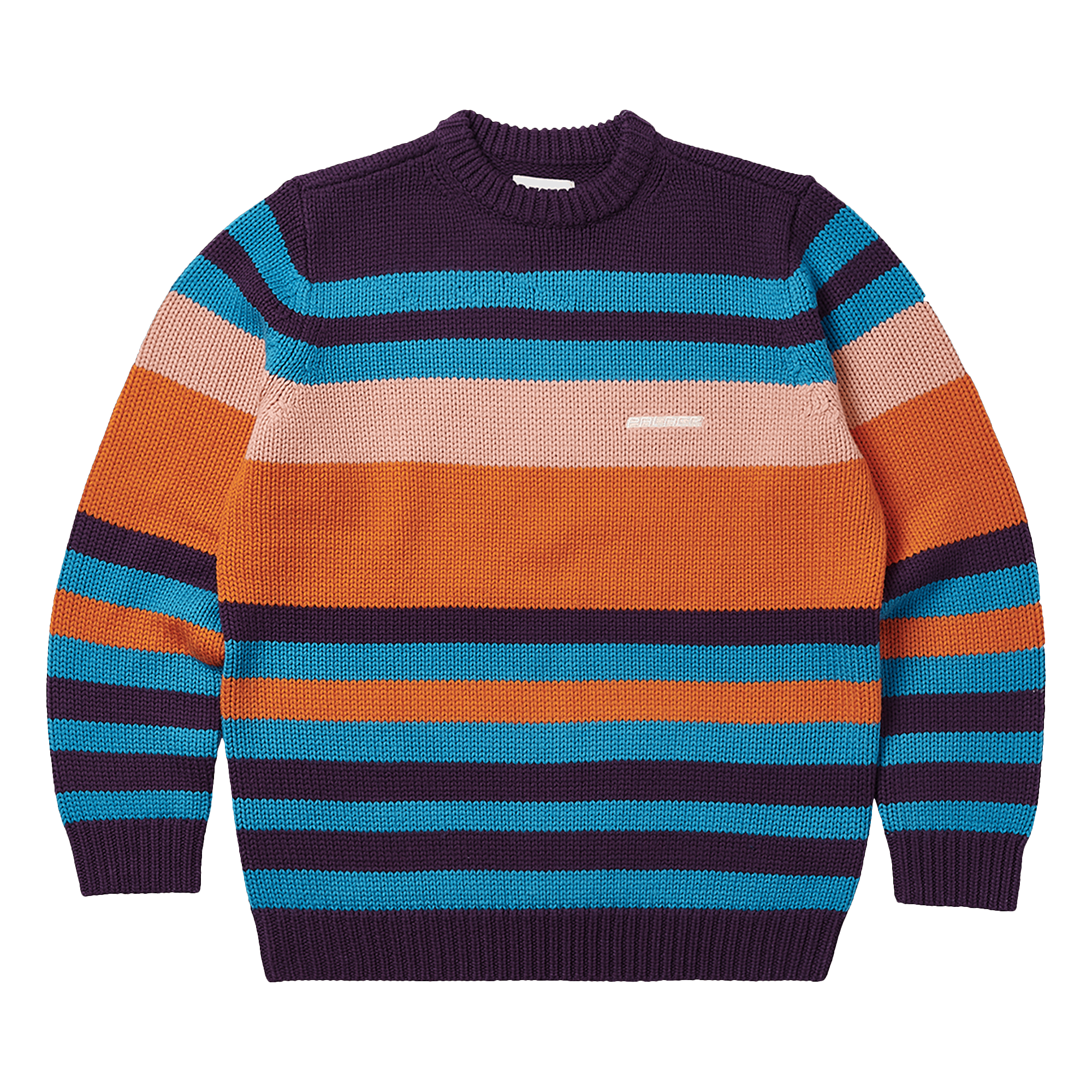 Palace Heavy Stripe Knit 'Orange'