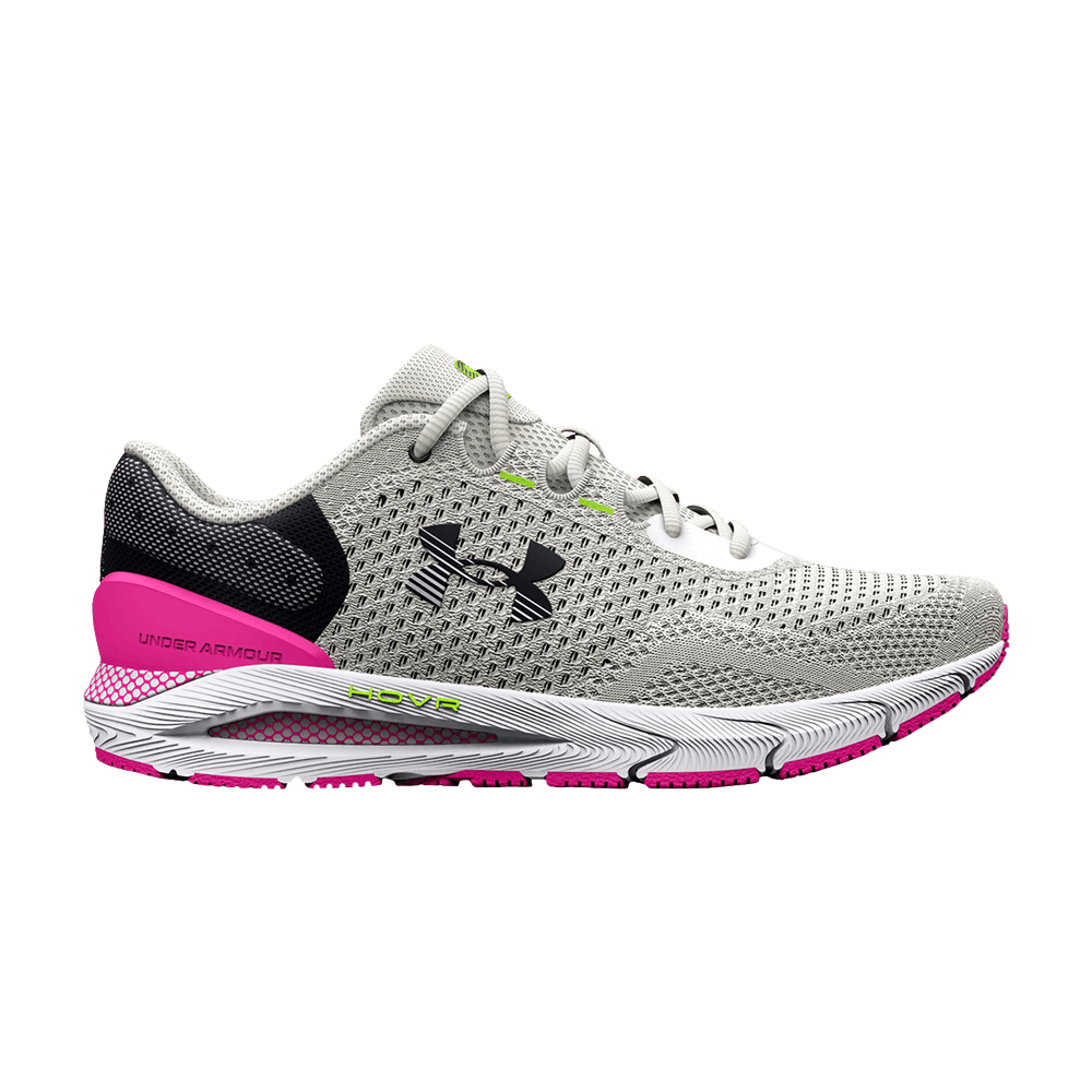 Pre-owned Under Armour Wmns Hovr Intake 6 'white Rebel Pink' In Grey