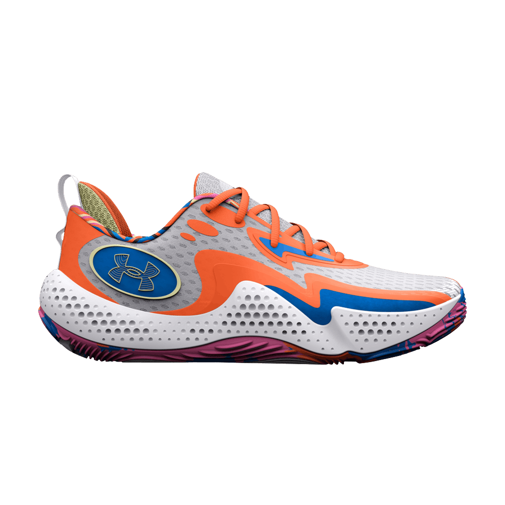 Pre-owned Under Armour Spawn 5 Le 'white Citrus Blast' In Grey