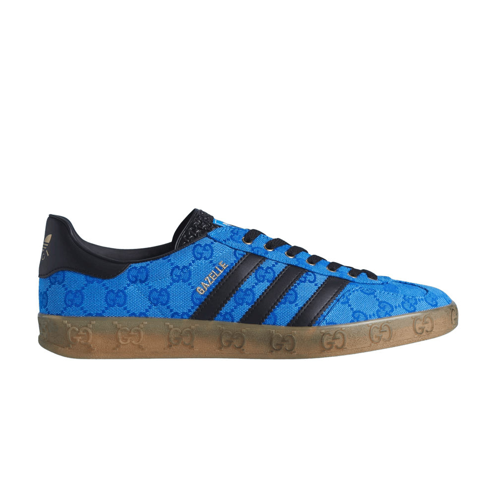 adidas x Gucci Gazelle Blue GG Monogram