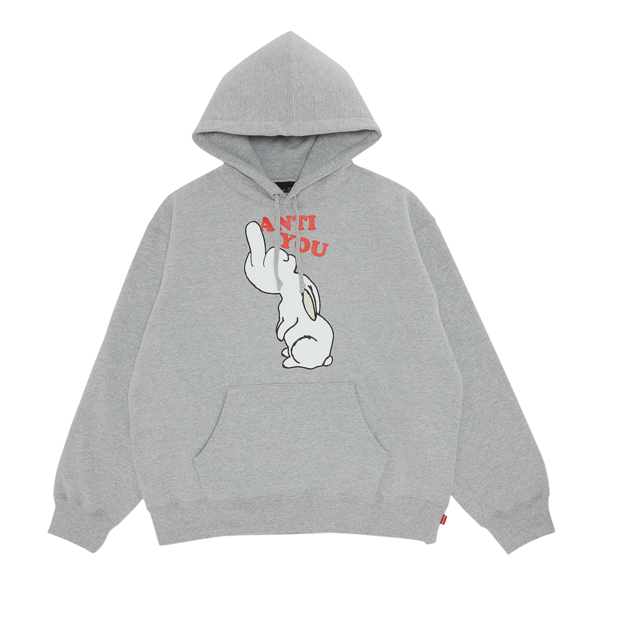 Supreme x UNDERCOVER Anti You Hooded Sweatshirt 'Heather Grey'