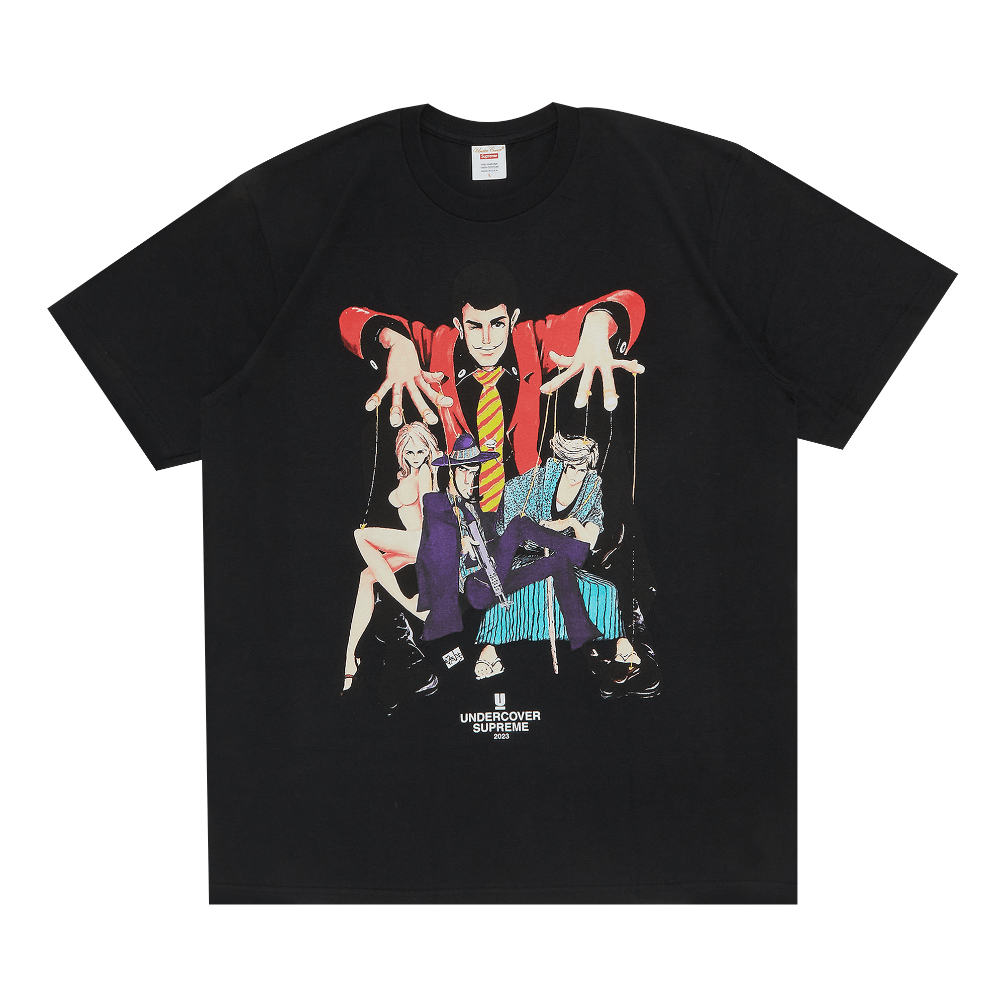 Supreme x UNDERCOVER Lupin Tee 'Black'