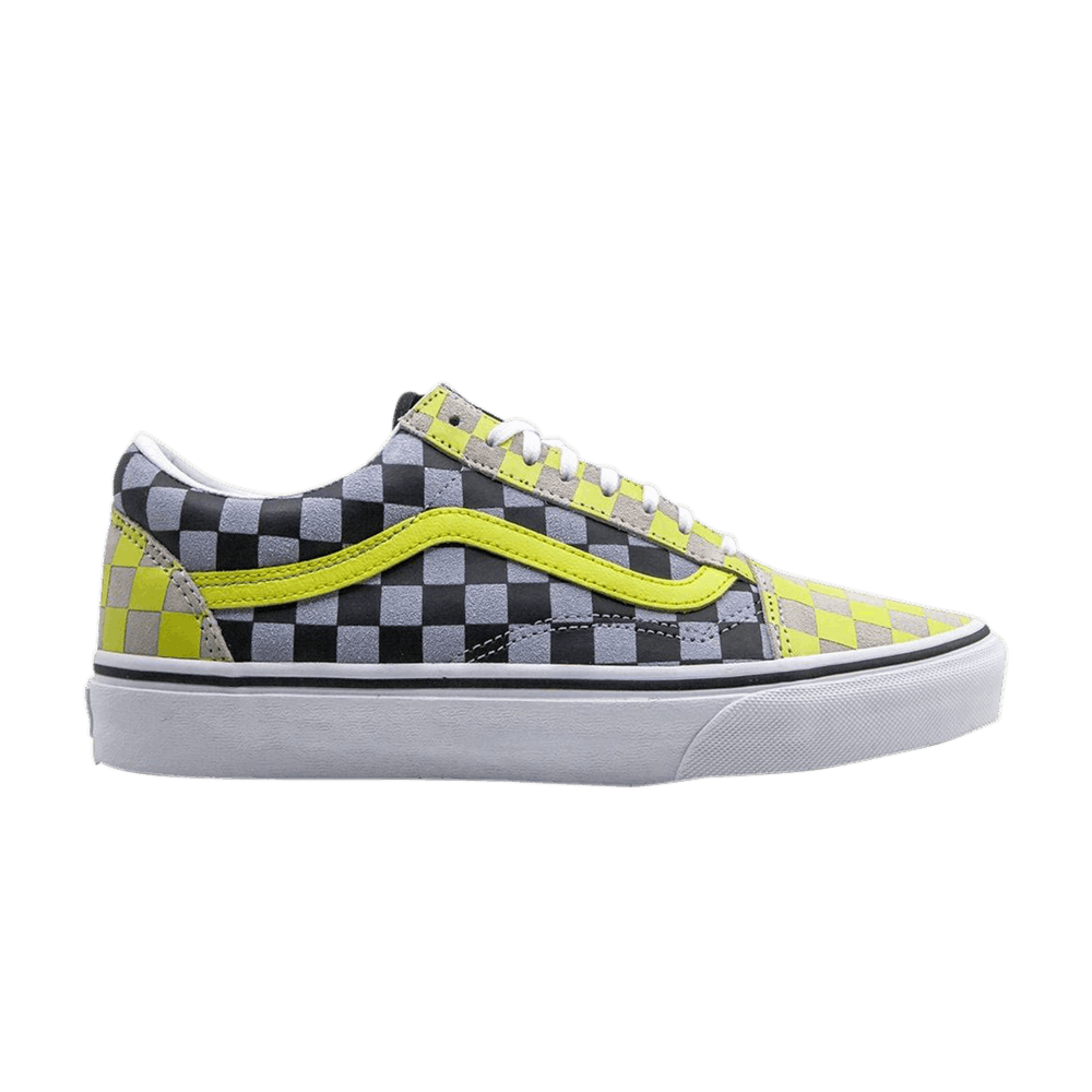 Vans Old Skool 'Black Yellow Checkerboard'