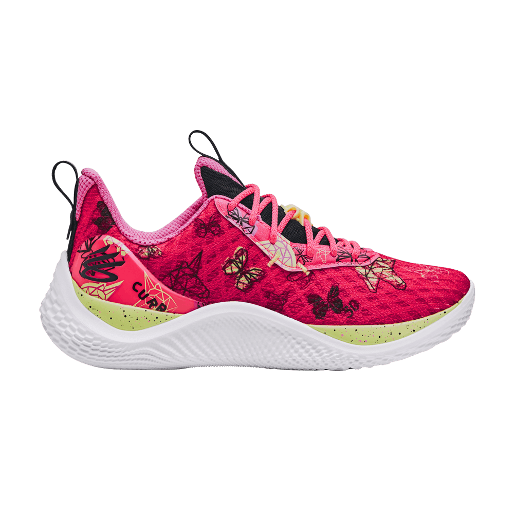 Pre-owned Curry Brand Curry Flow 10 'unicorn & Butterfly' In Pink