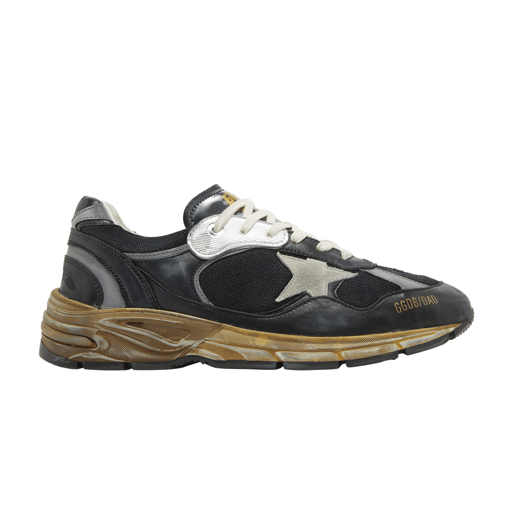 Golden Goose Dad-Star 'Black Silver'