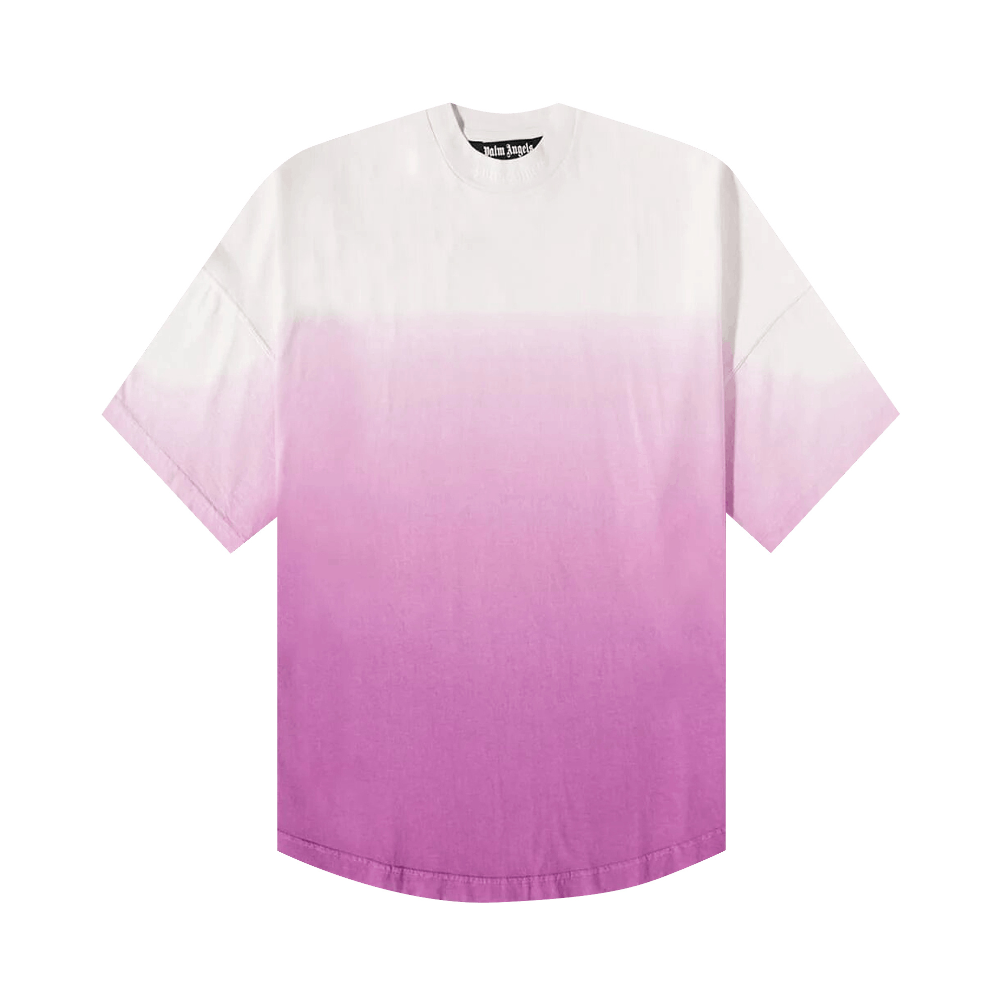 Palm Angels Gradient Overlogo Tee 'Purple/White'