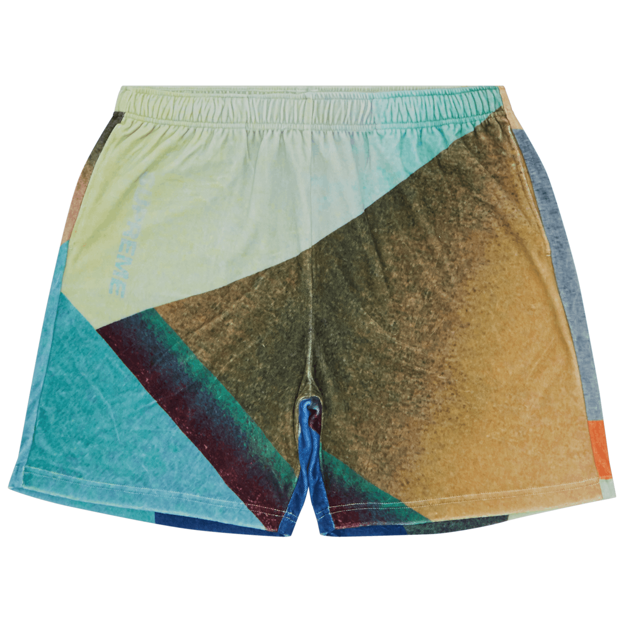 Supreme Geo Velour Short 'Multicolor'