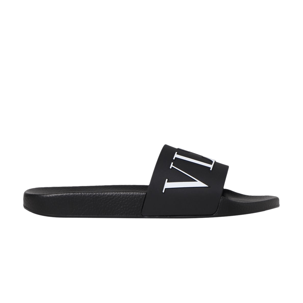 Valentino VLTN Rubber Slider 'Black'