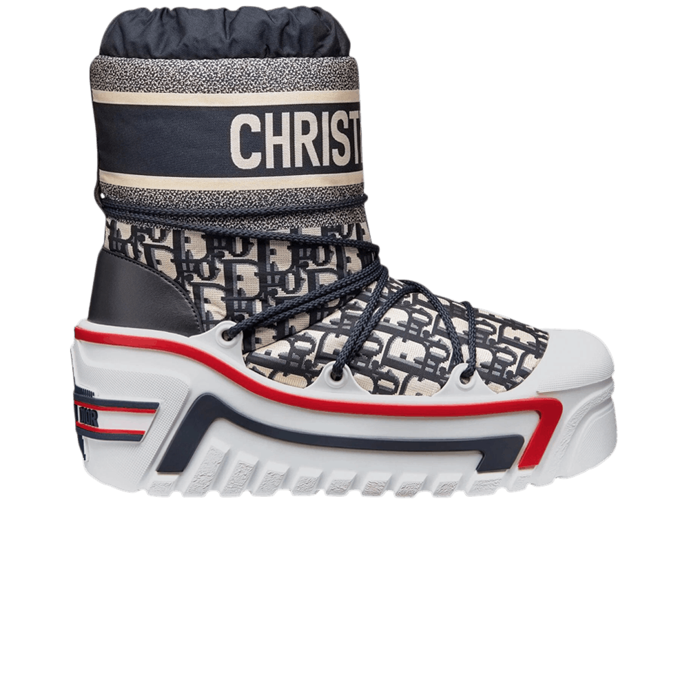 Dior Wmns DiorAlps Snow Boot 'Dior Oblique - Deep Blue'