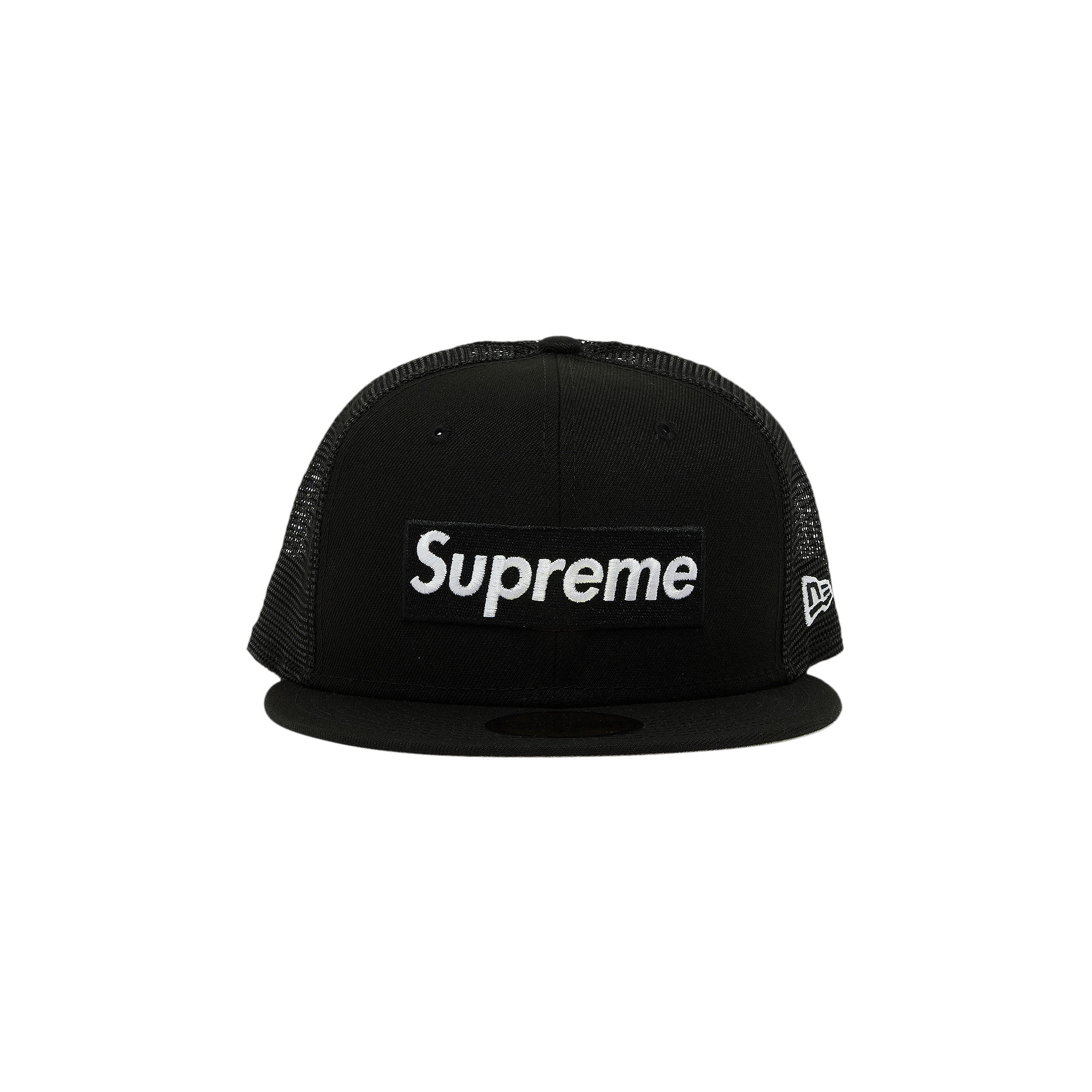 Supreme x New Era Box Logo Mesh Back 'Black'