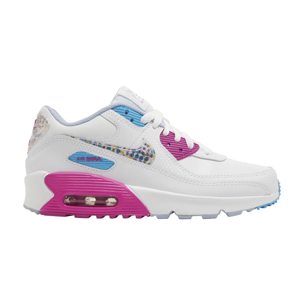 Nike Air Max 90 Leather SE GS 'Bright Colors!'