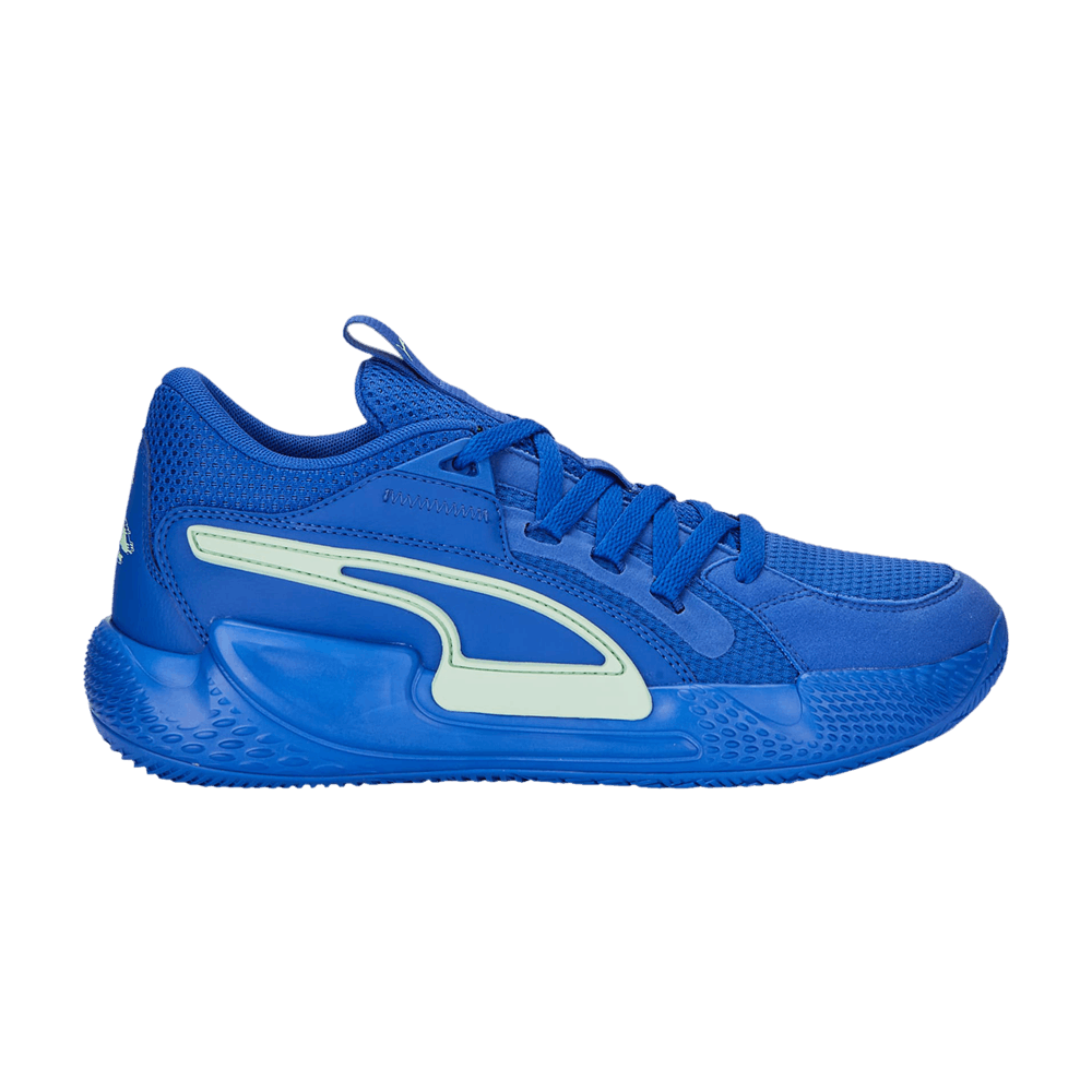 Pre-owned Puma Wmns Court Rider Chaos 'slash - Royal Sapphire' In Blue