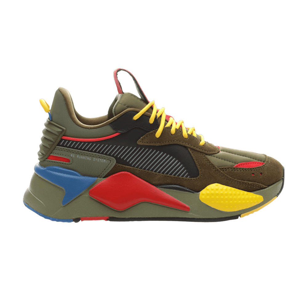 Pre-owned Puma Rs-x Jr 'deep Lichen Green'
