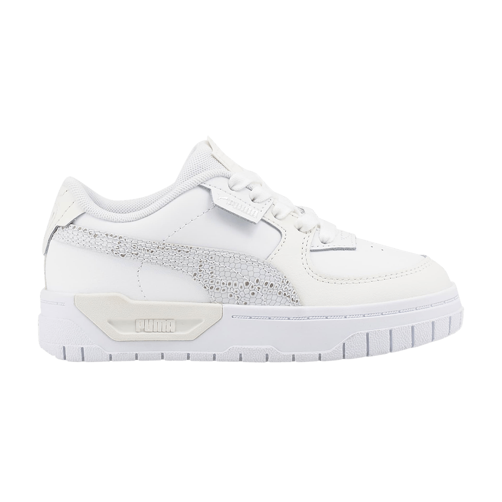 Pre-owned Puma Cali Dream Little Kid 'animal Print' In White