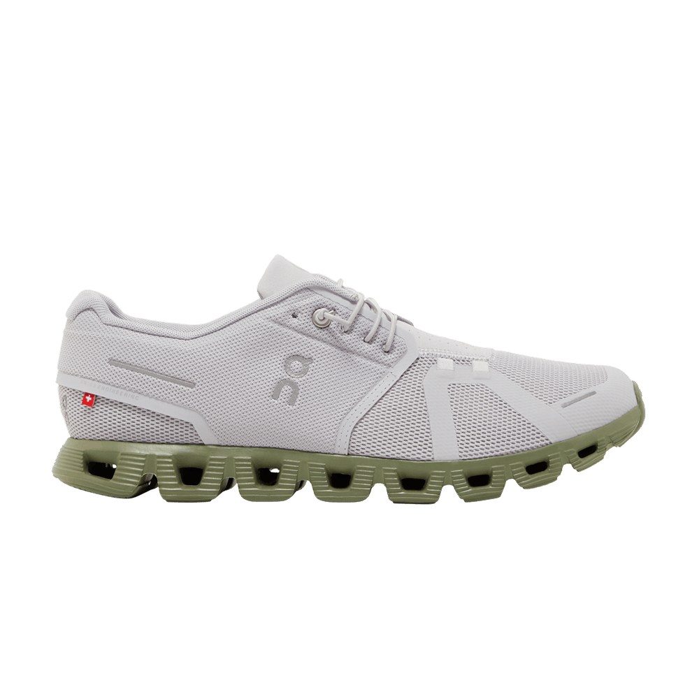 Pre-owned On Cloud 5 'glacier Reseda' In Grey