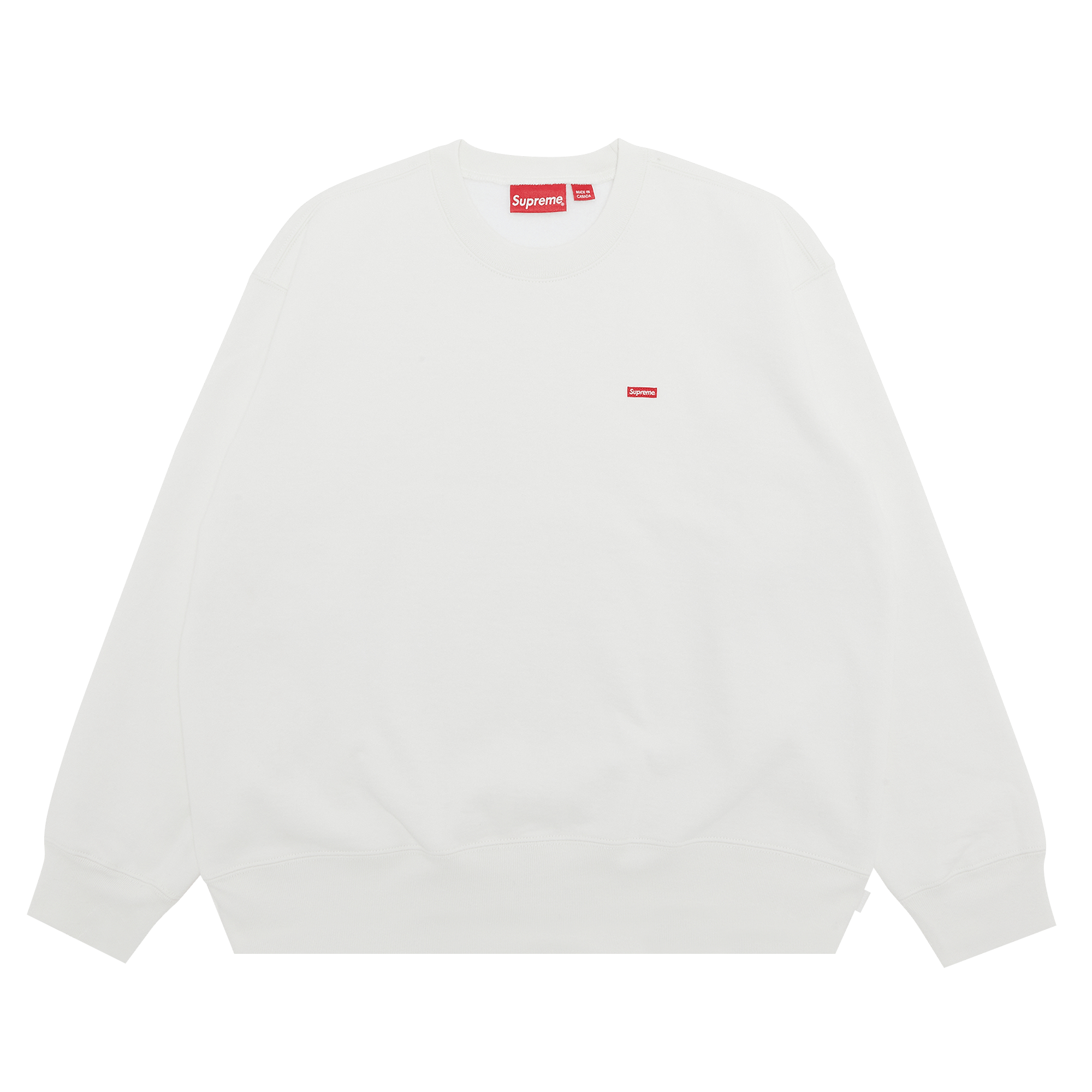 Supreme Small Box Crewneck 'White'