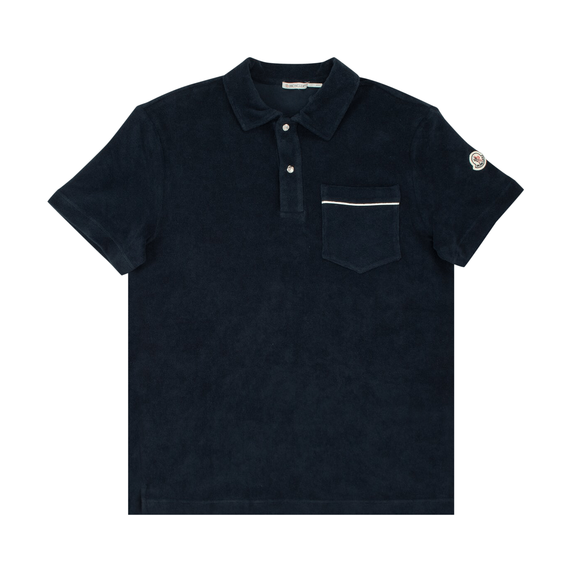 Moncler Short-Sleeve Polo 'Blue'