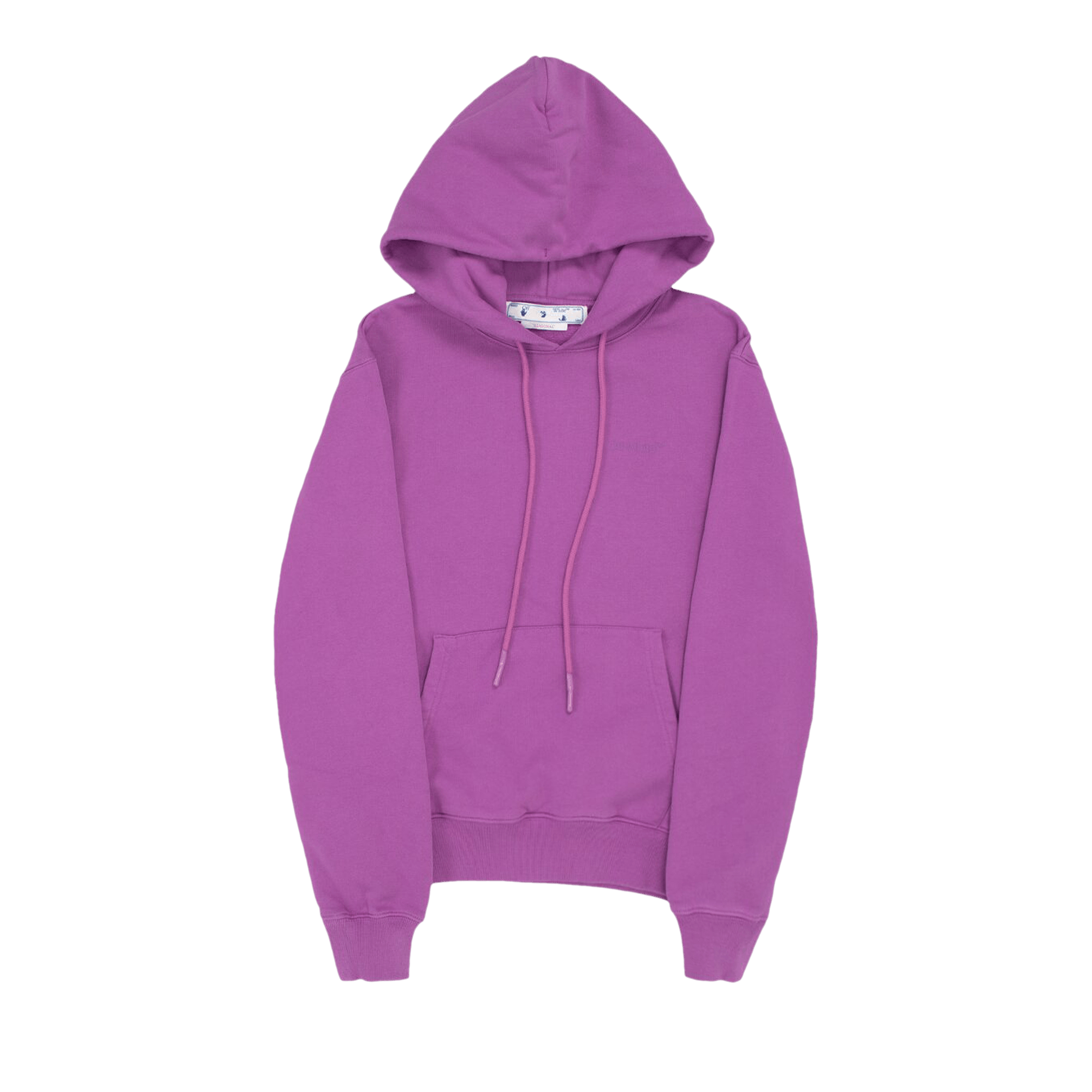 Off-White Diagonal Tab Slim Hoodie 'Orchid'