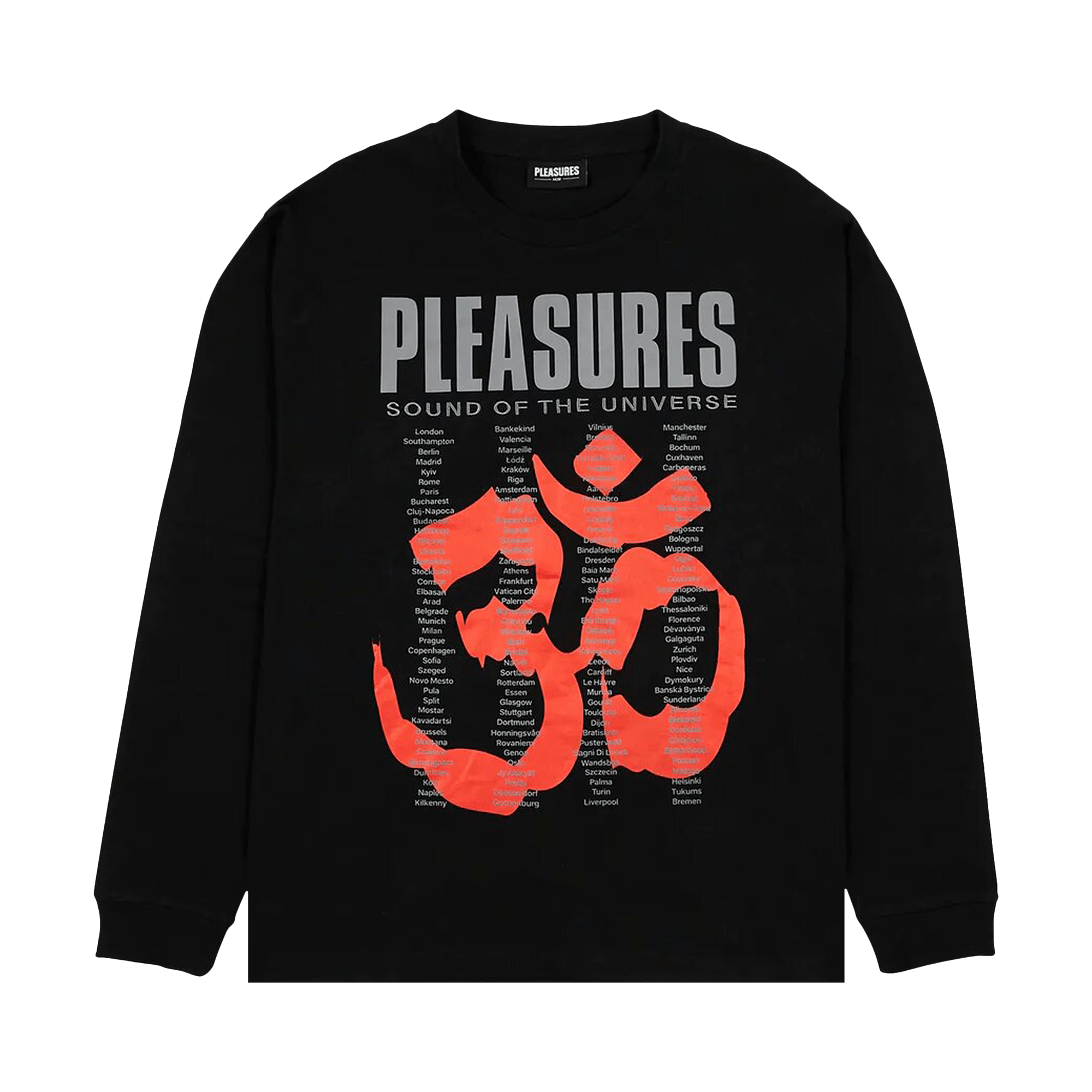 Pleasures Universe Long-Sleeve 'Black'