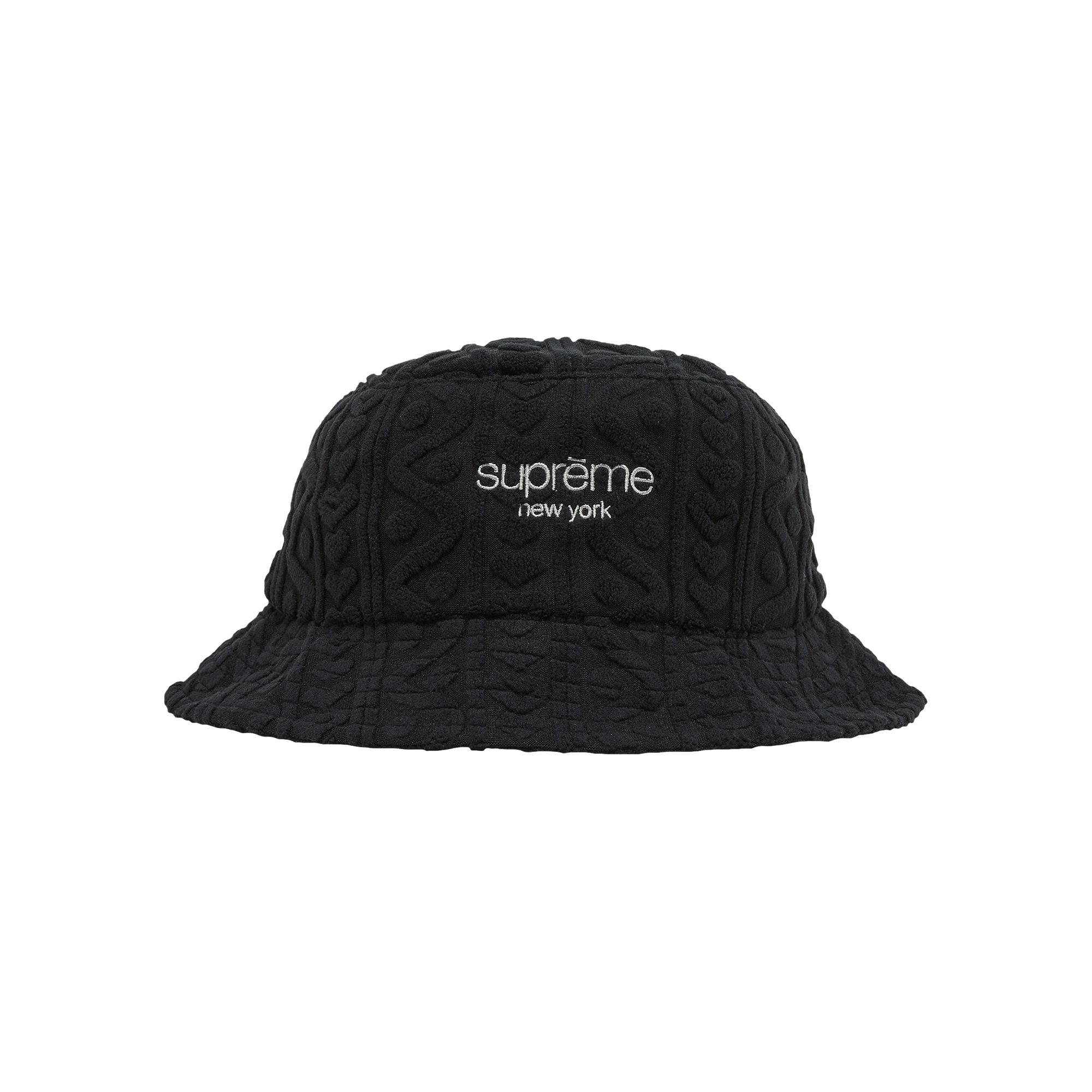 Supreme Terry Pattern Crusher 'Black'