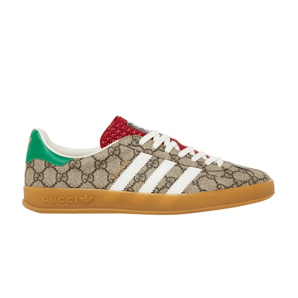 adidas gazelle silver green womens Gucci X ADIDAS Ginza Calfskin Demetra Gazelle Wedge Sneakers 39.5 King Gold  Black 1839087 – FASHIONPHILE main image 1