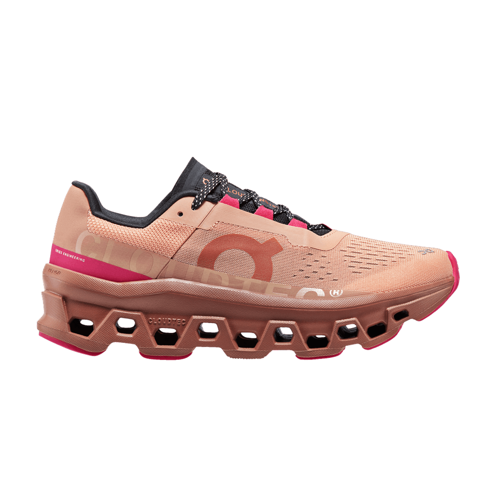 Pre-owned On Wmns Cloudmster 'rose Cork' In Pink