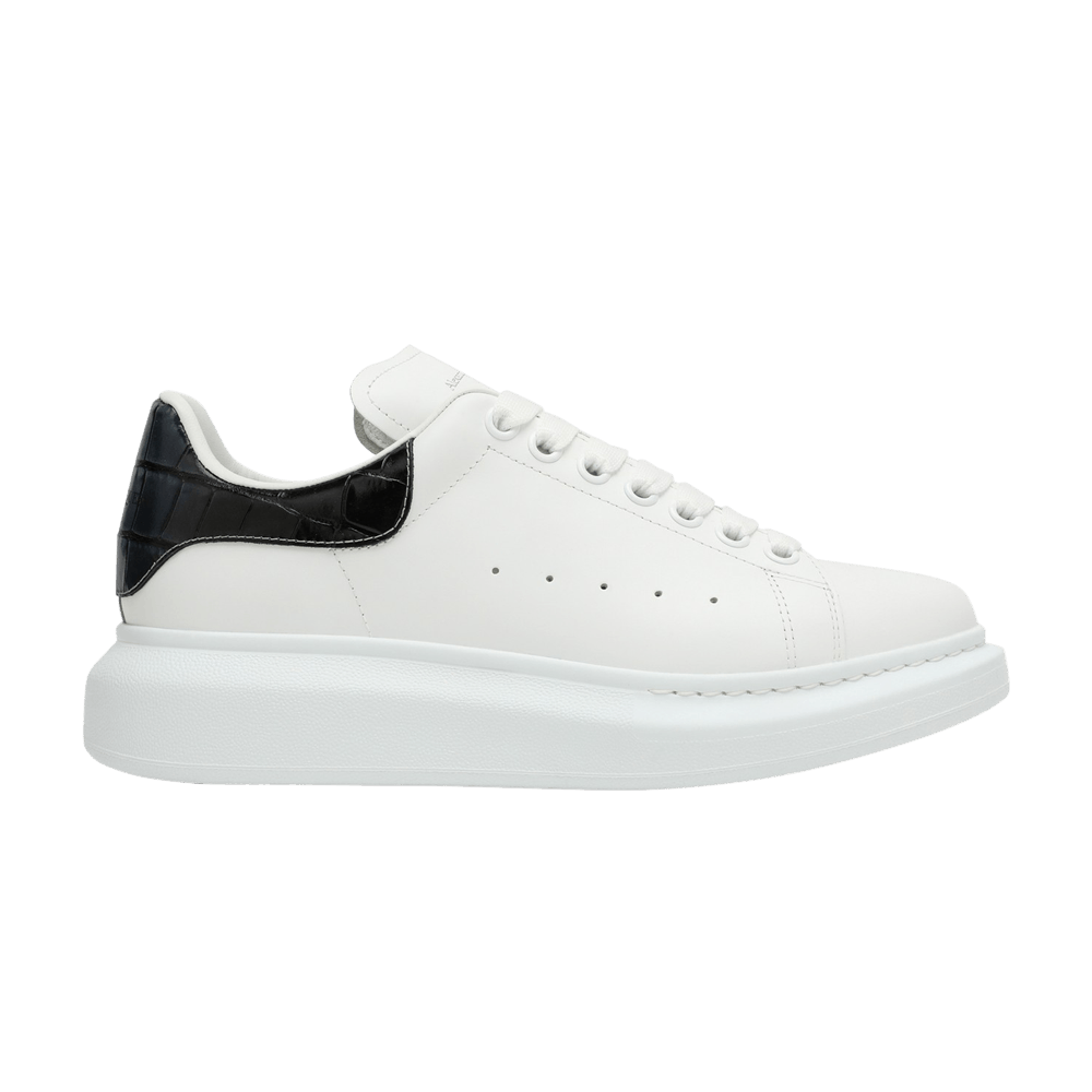 Alexander McQueen Wmns Oversized Sneaker 'Gradient Croc - White Blue'