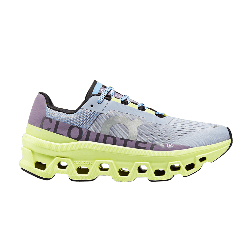 Pre-owned On Wmns Cloudmster 'nimbus Hay' In Grey