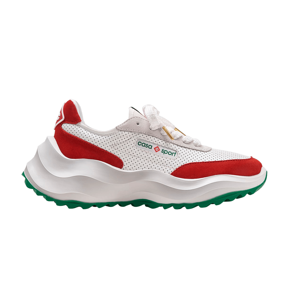 CASABLANCA / ローカットスニーカー/US10/WHT/AF22-SNK-001-04 Buy Casablanca Atlantis Sneaker 'White Red' - AF22 SNK 001 04 | GOAT