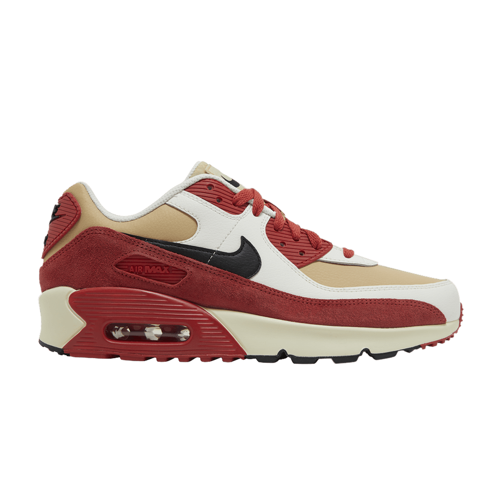Nike Air Max 90 Leather GS 'Sesame Red Clay'