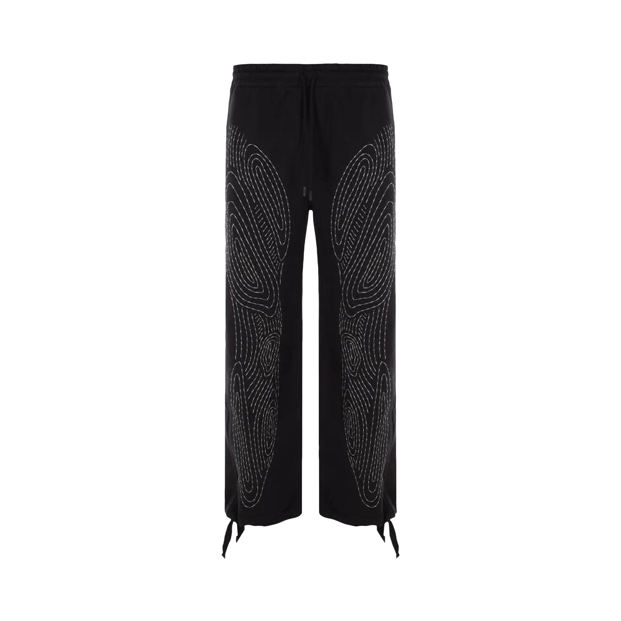 Off-White Body Stitch Skate Sweatpants 'Black/White'