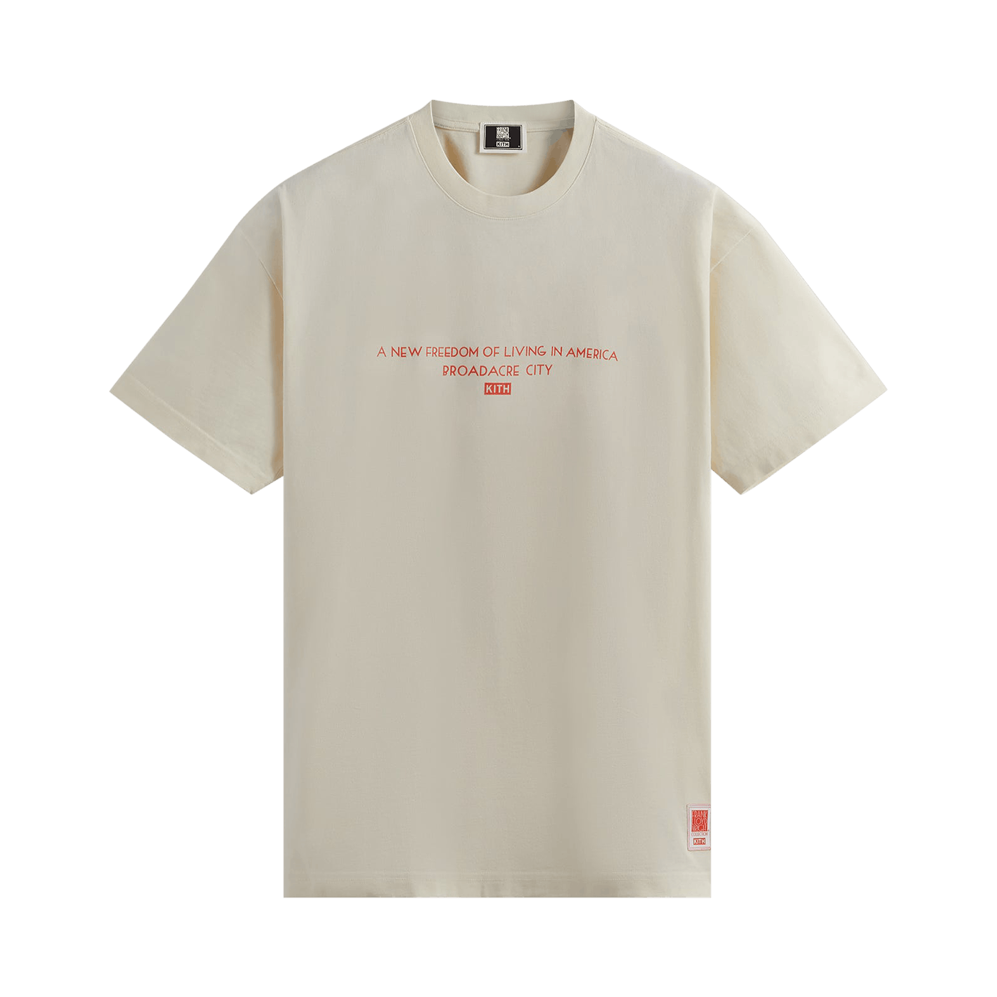 Kith For Frank Lloyd Wright Foundation Drawing Tee 'Sandrift'