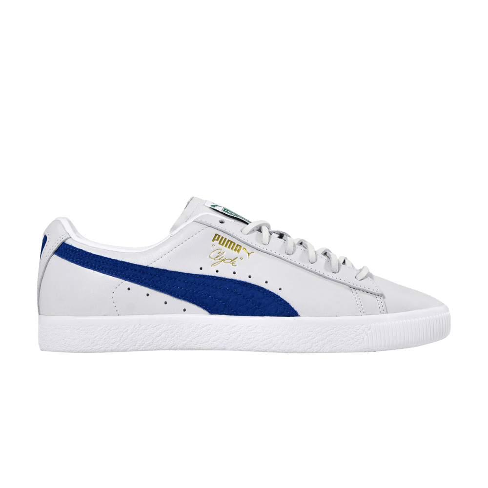 Pre-owned Puma Clyde Soho 'nyc' In White
