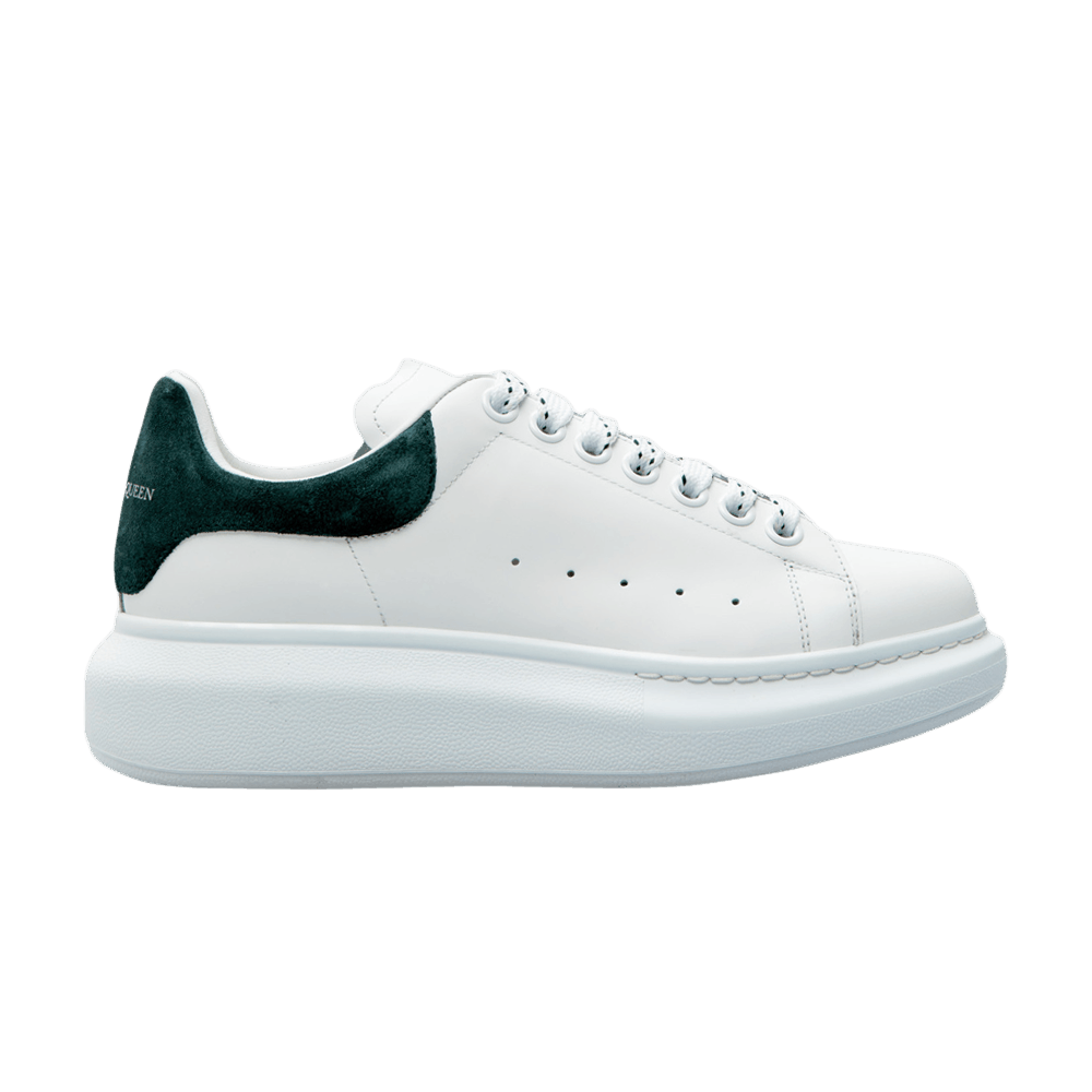 Alexander McQueen Wmns Oversized Sneaker 'White Dark Green'
