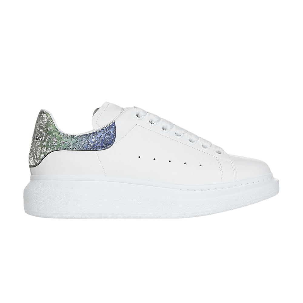 Alexander McQueen Wmns Oversized Sneaker 'White Opalescent'