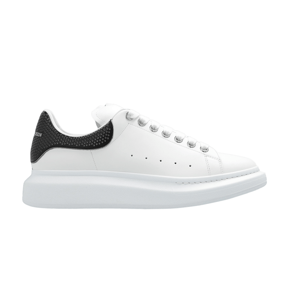 Alexander McQueen Oversized Sneaker 'White Black Perforated Heel'