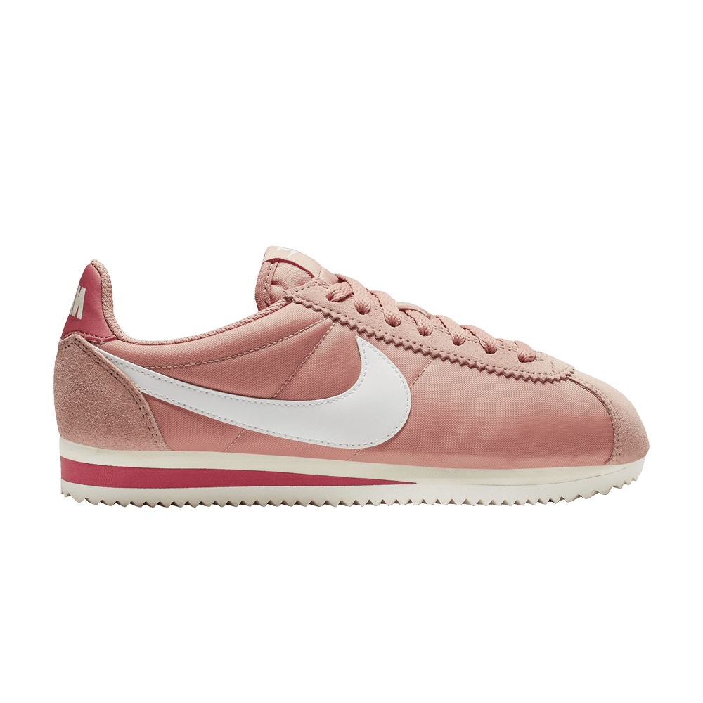 Pre-owned Nike Wmns Classic Cortez Nylon 'rose Gold' In Pink