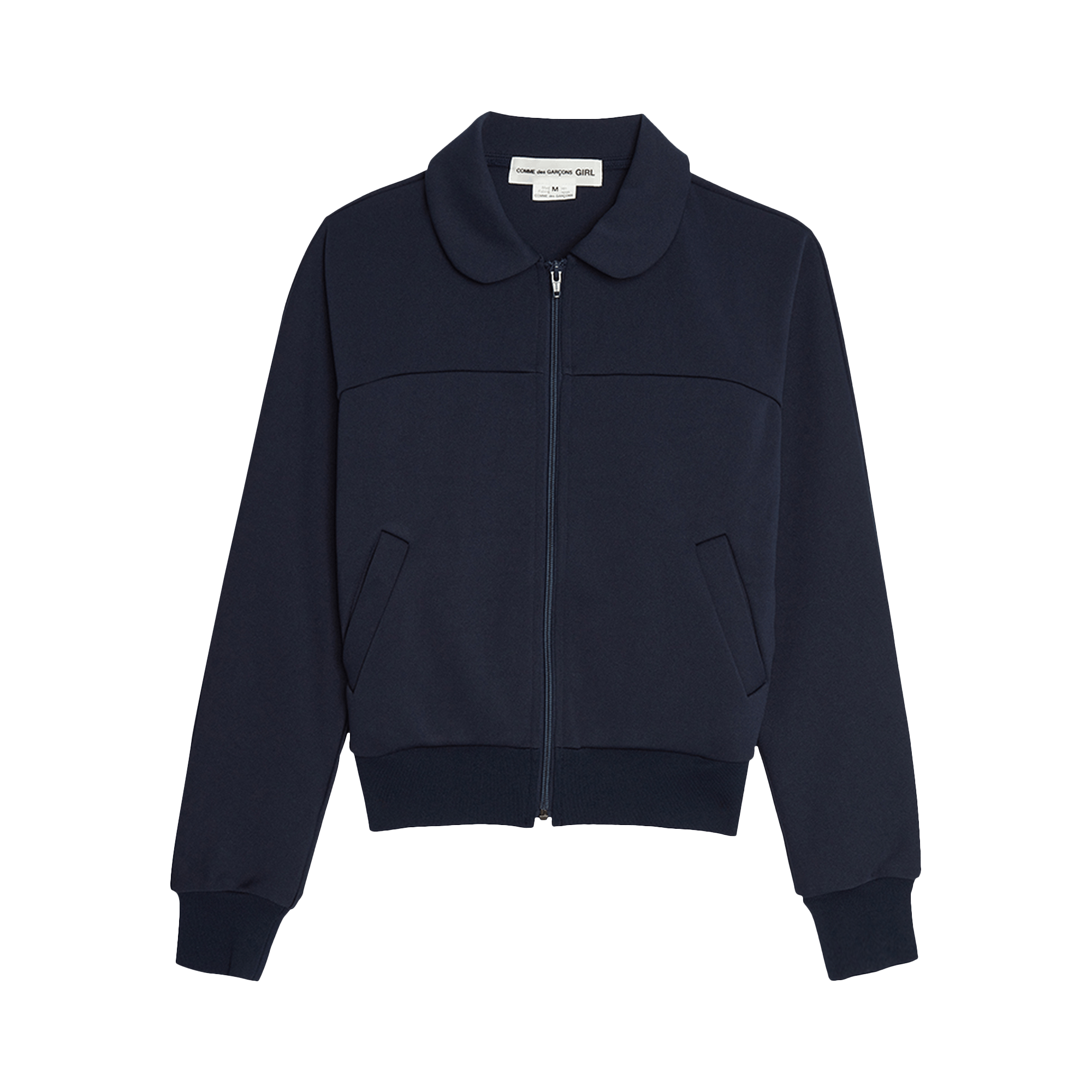 Buy Comme des Garçons Girl Gabardine Stripe Tape Blazer 'Navy