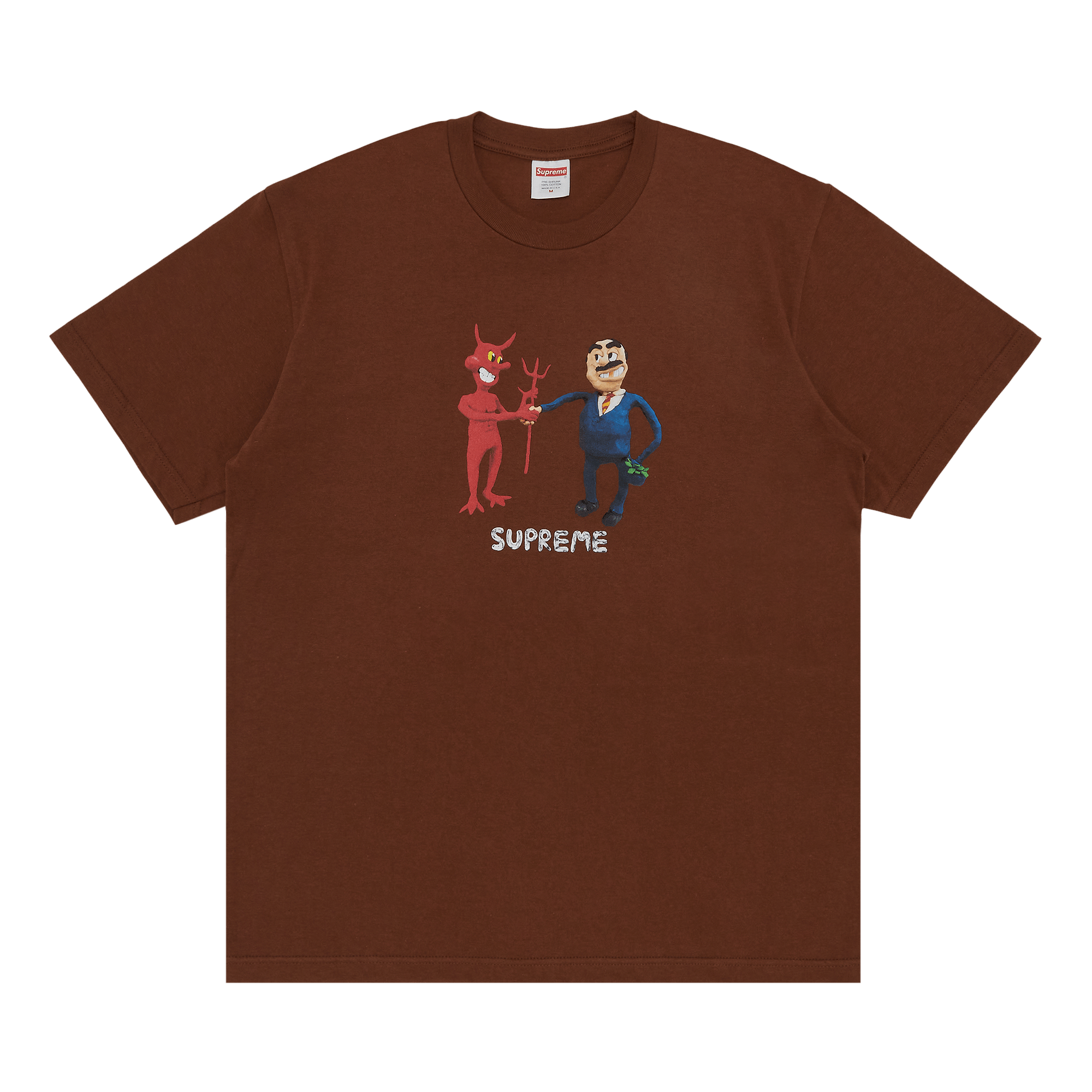 Supreme Business Tee 'Brown'