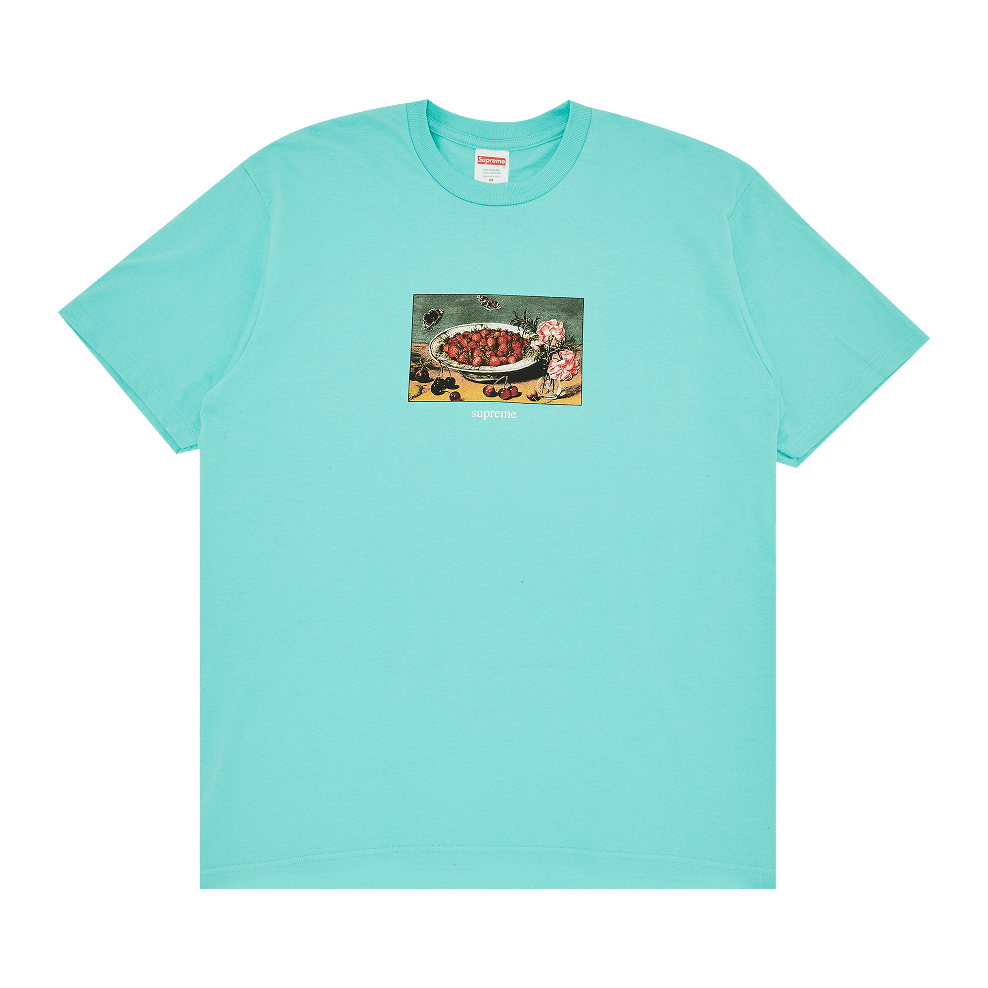 Supreme Strawberries Tee 'Teal'