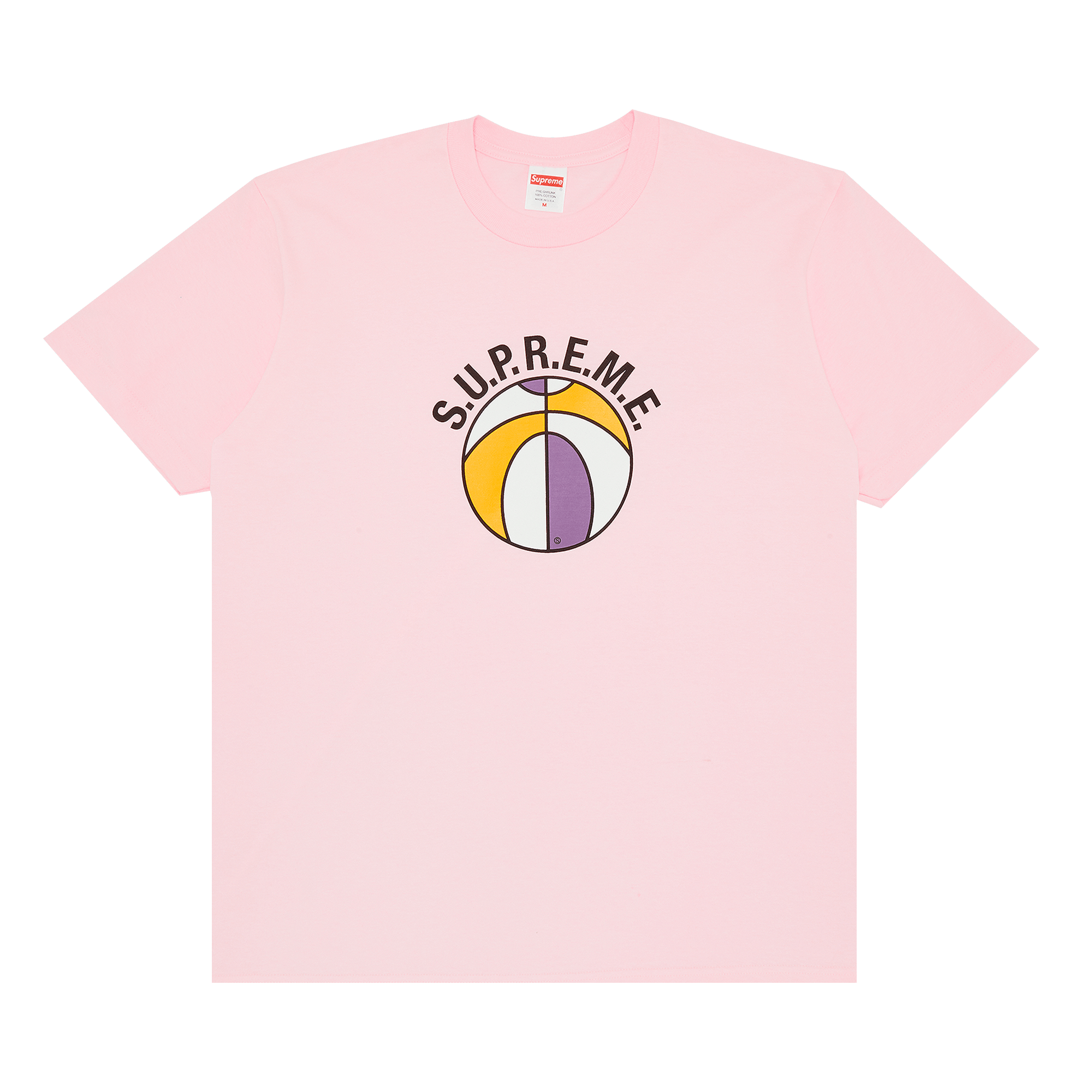 Supreme League Tee 'Light Pink'
