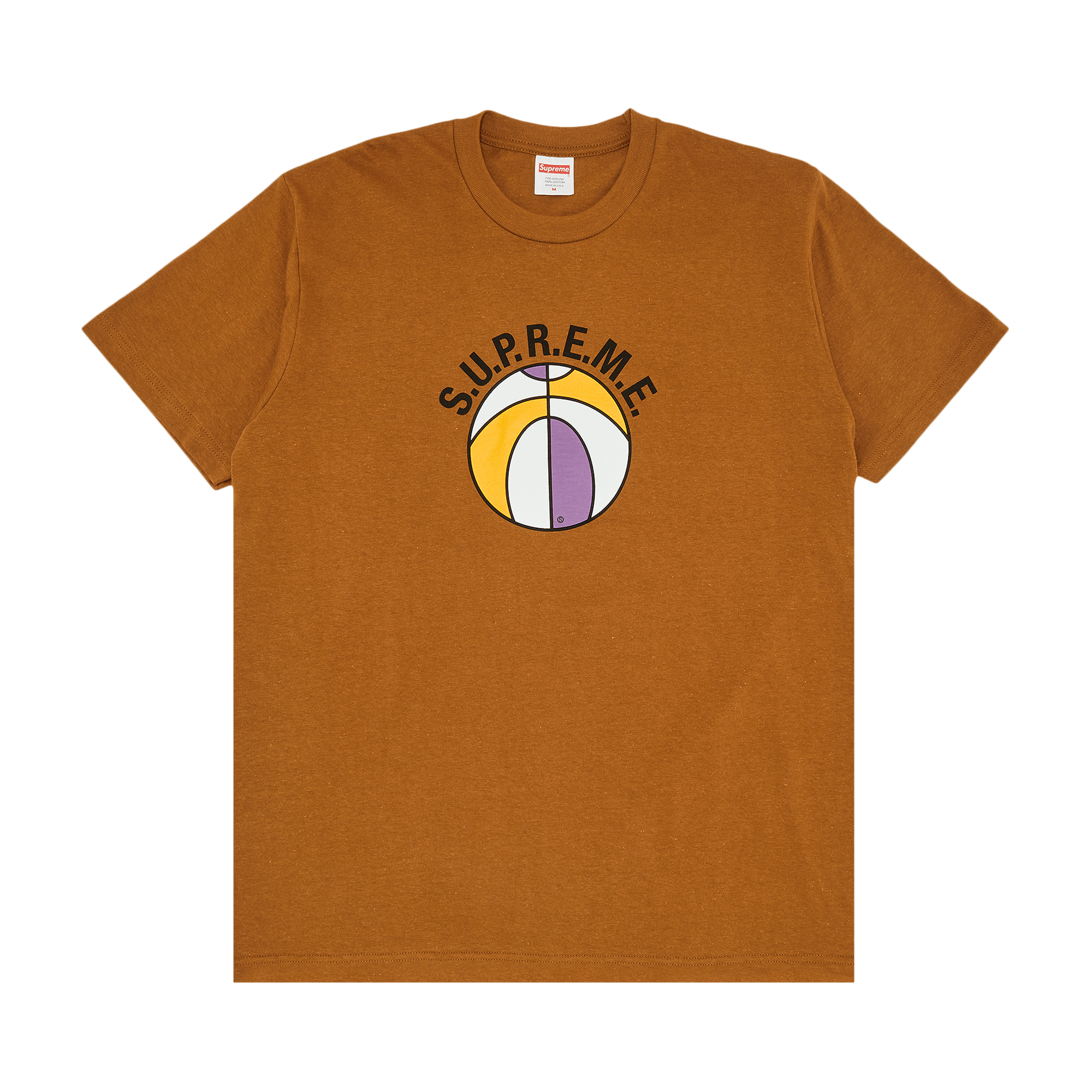 Supreme League Tee 'Light Brown'
