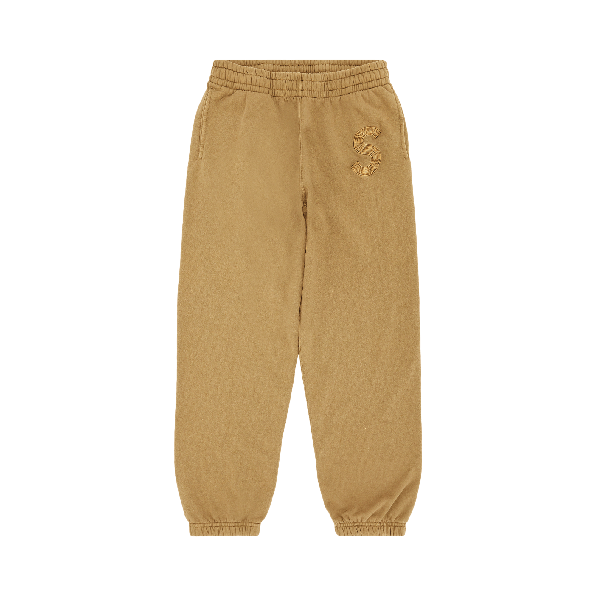 Supreme Overdyed S Logo Sweatpant 'Tan'