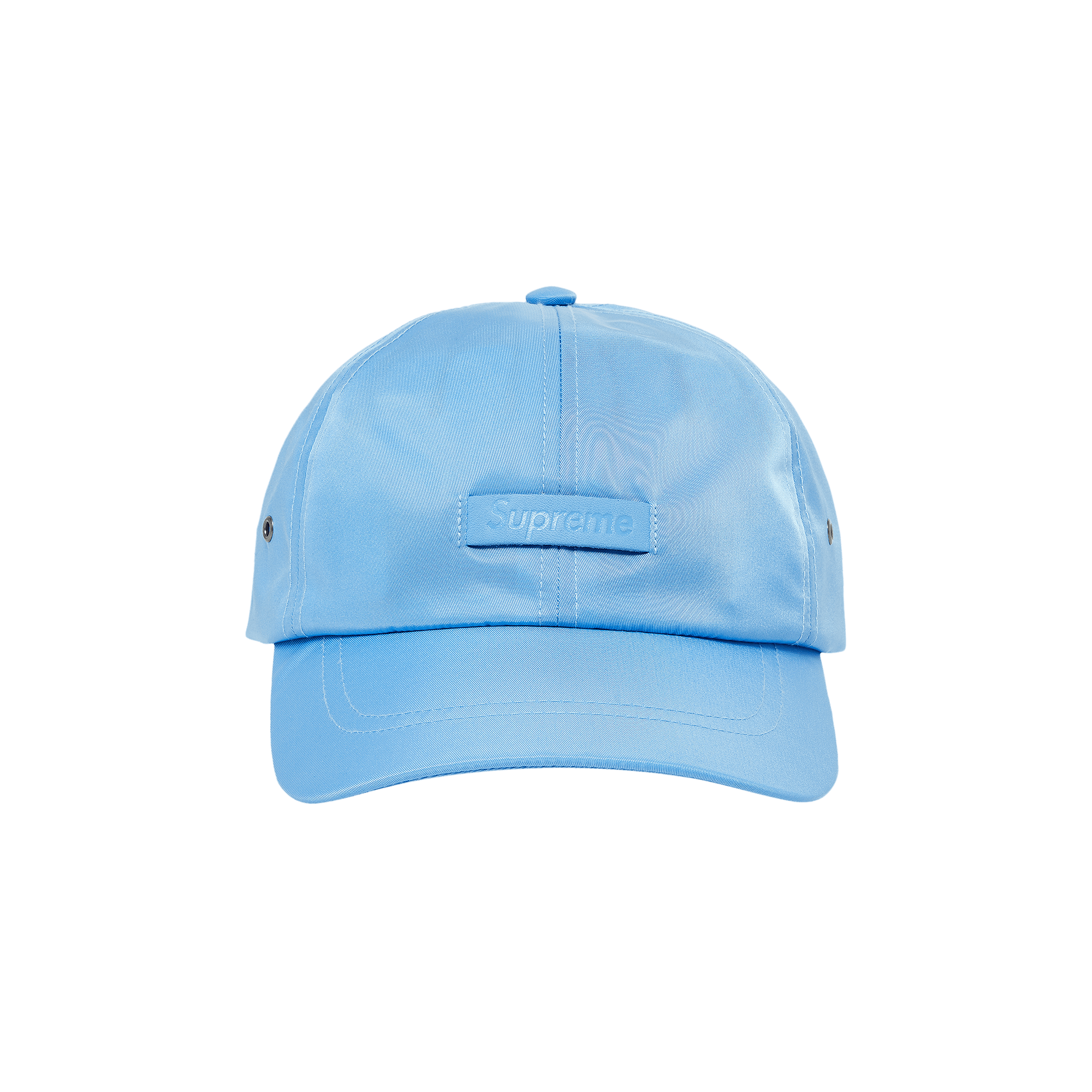 Supreme Leather Patch 6-Panel 'Blue'